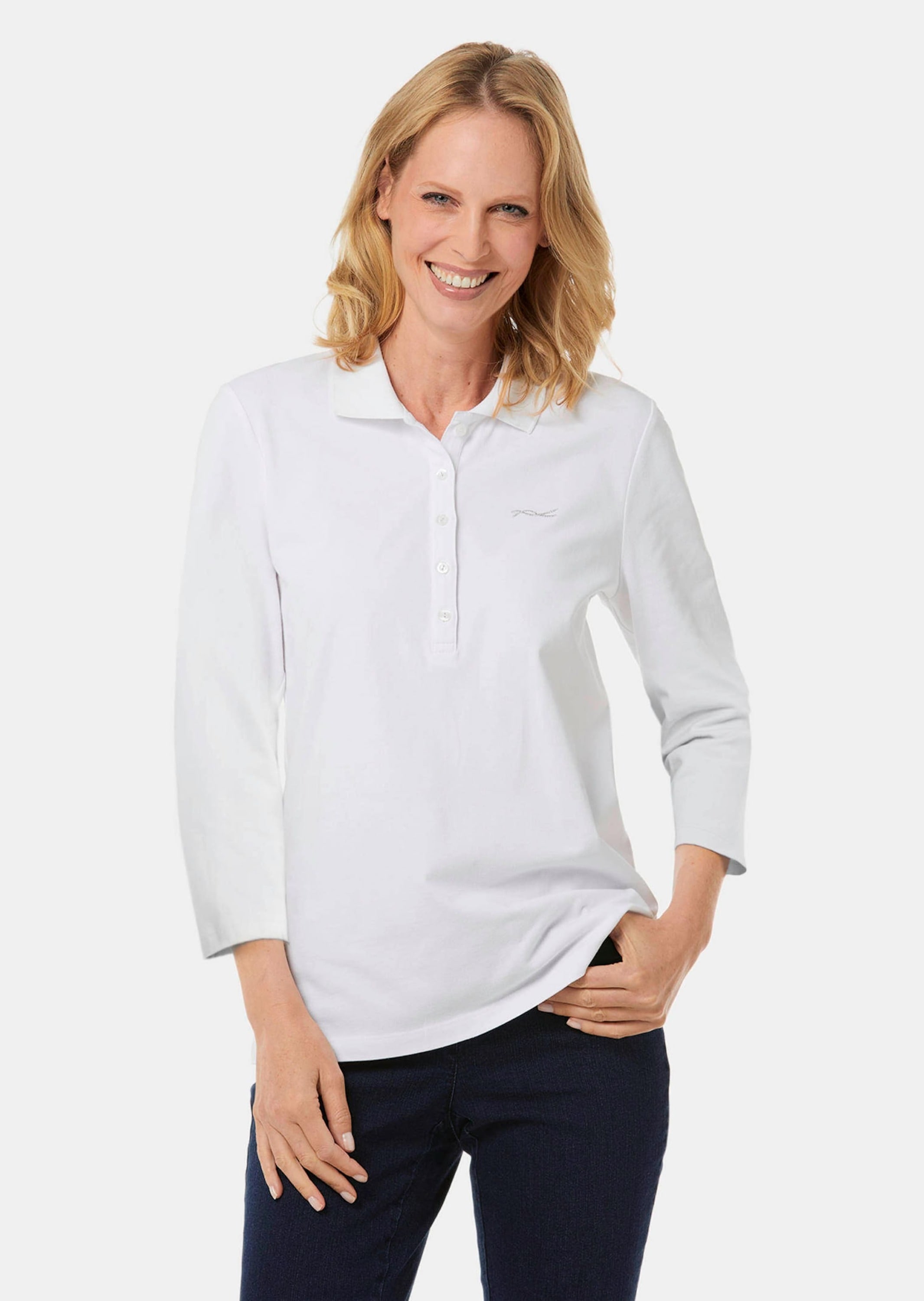GOLDNER Poloshirt »Poloshirt in hochwertiger Pikee-Qualität«