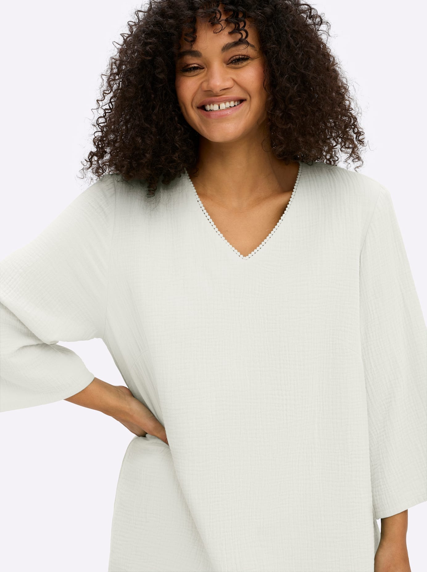 Sheego Longbluse