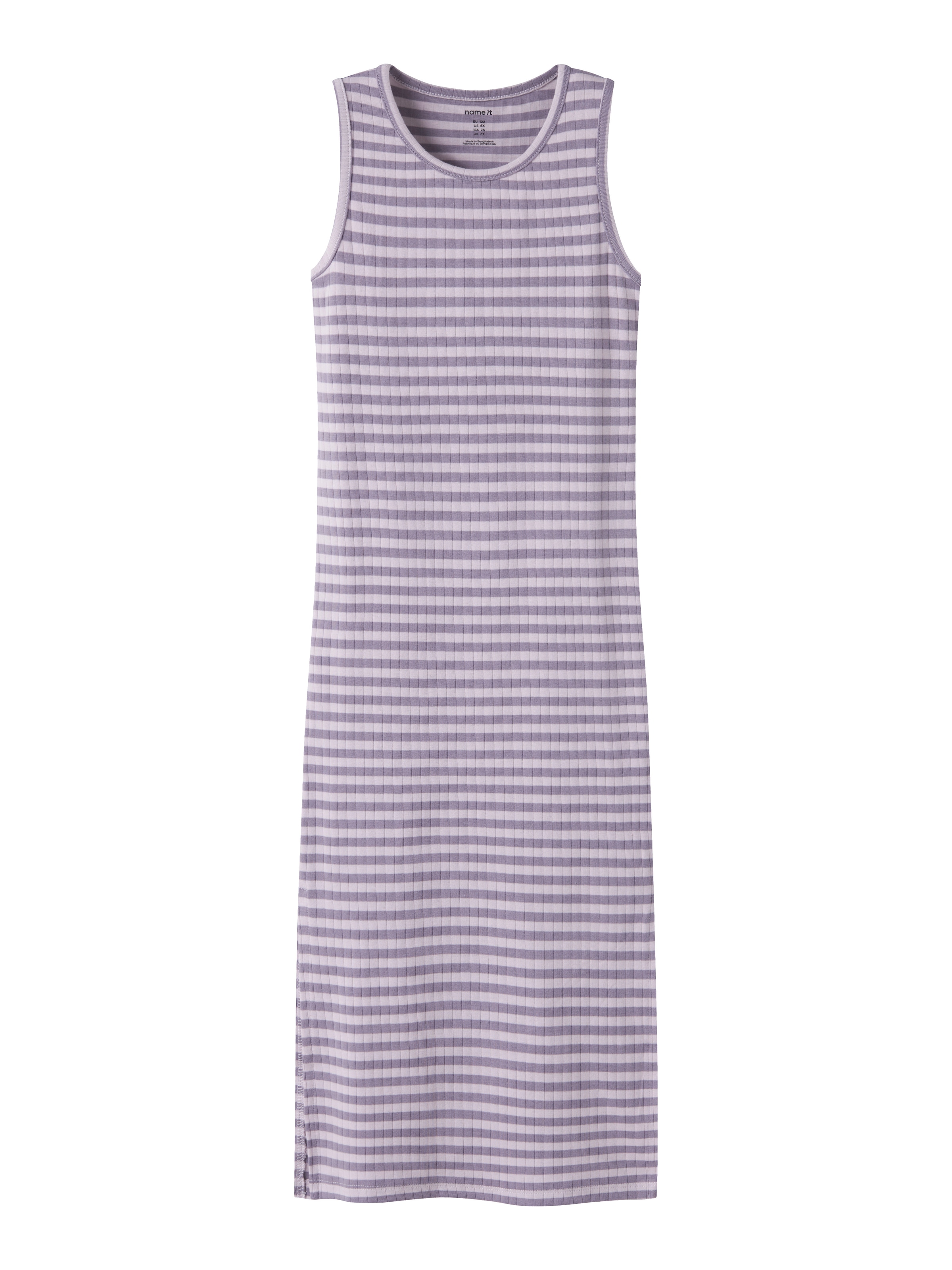 Name It Maxikleid »NKFSURAJA XSL SL MAXI DRESS NOOS« Baumwollmischung, mit Stretch, Jersey, Seitenschlitze