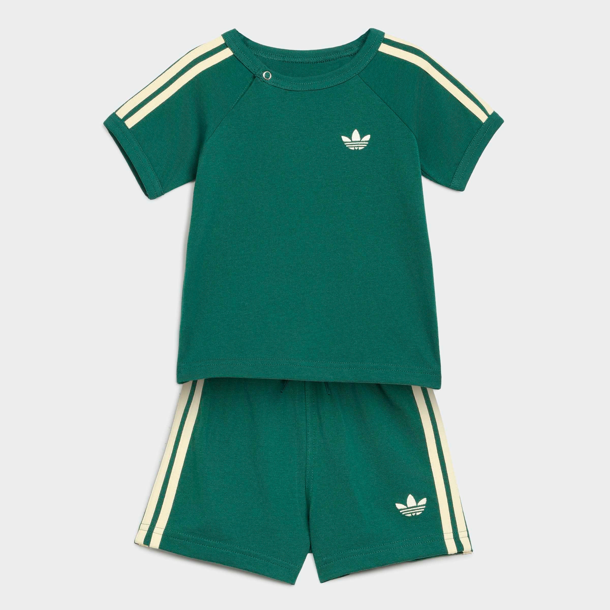 adidas Originals Trainingsanzug »3-STREIFEN SET AUS UND« 2 für Babys, zweiteiliges Set, aus Baumwolle