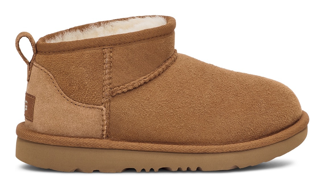 UGG Winterboots »Classic Ultra Mini«, Schlupfstiefel, Winterstiefel, Boots mit Lammfellfutter
