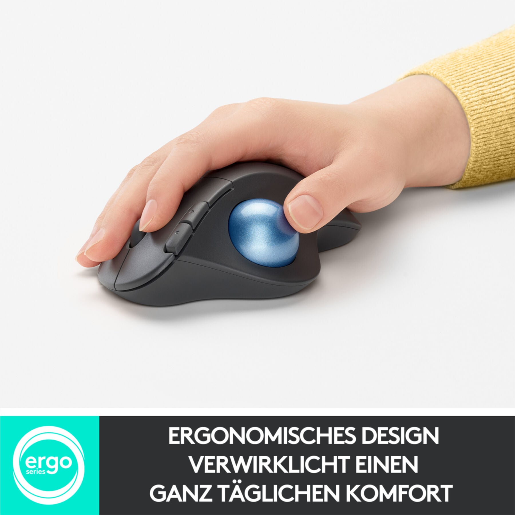 Logitech Maus »ERGO M575«, Bluetooth