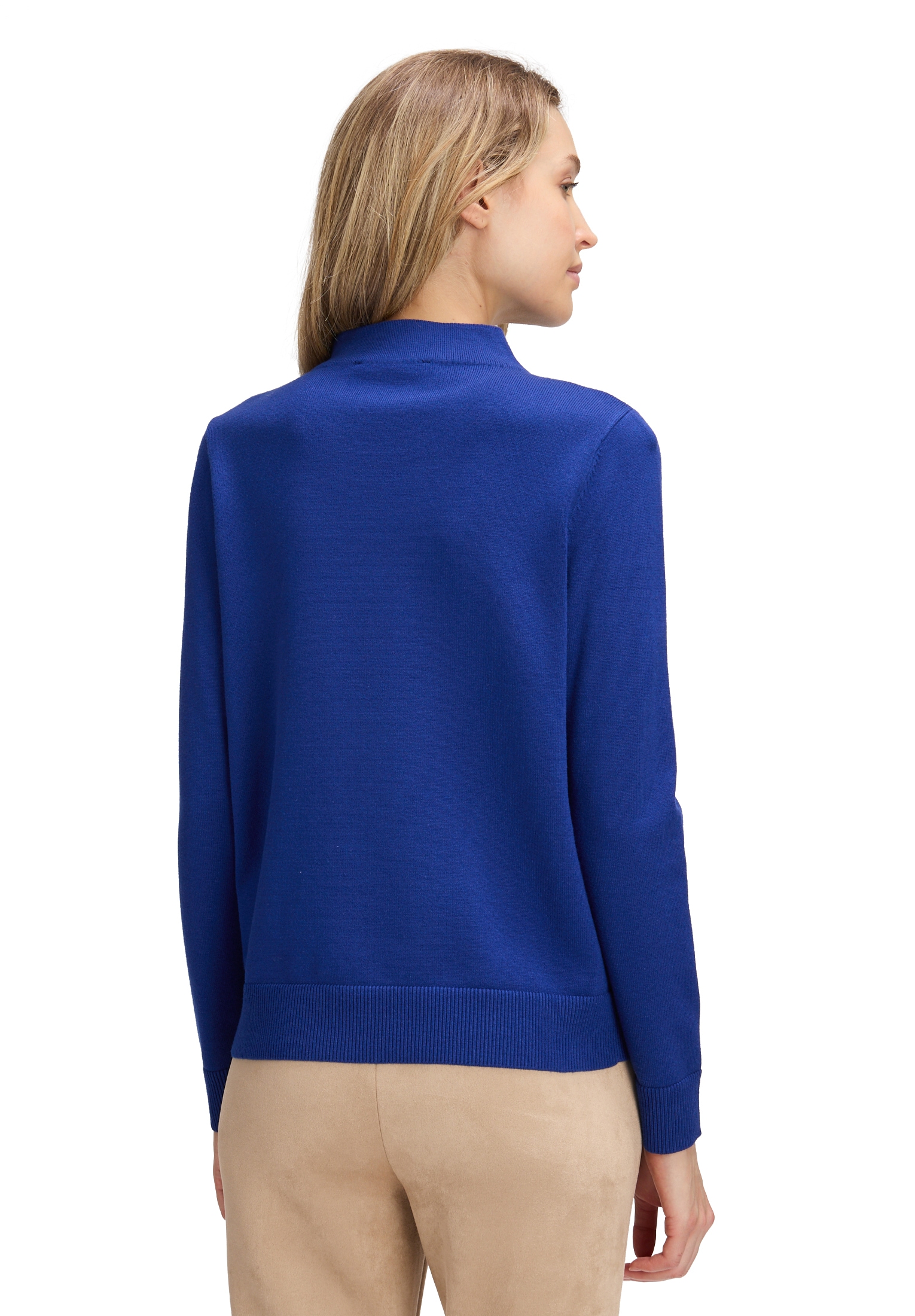 Betty Barclay Rundhalspullover »Basic-Strickpullover mit Stehkragen«