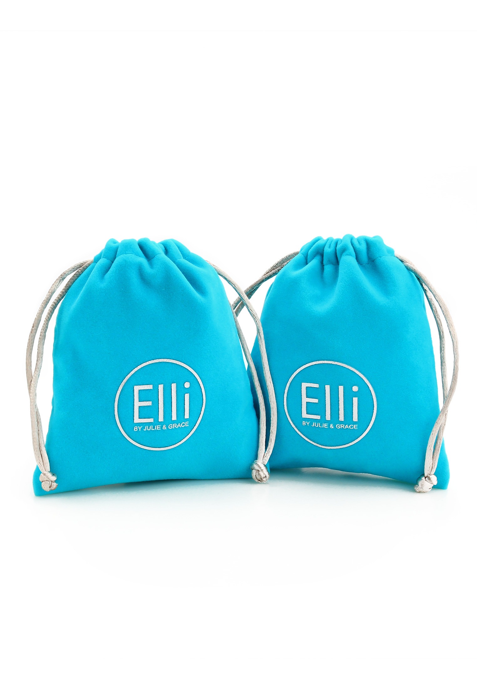 Elli Paar Ohrstecker »Ohrringe Feder Boho Hippie Mondstein 925 Silber«