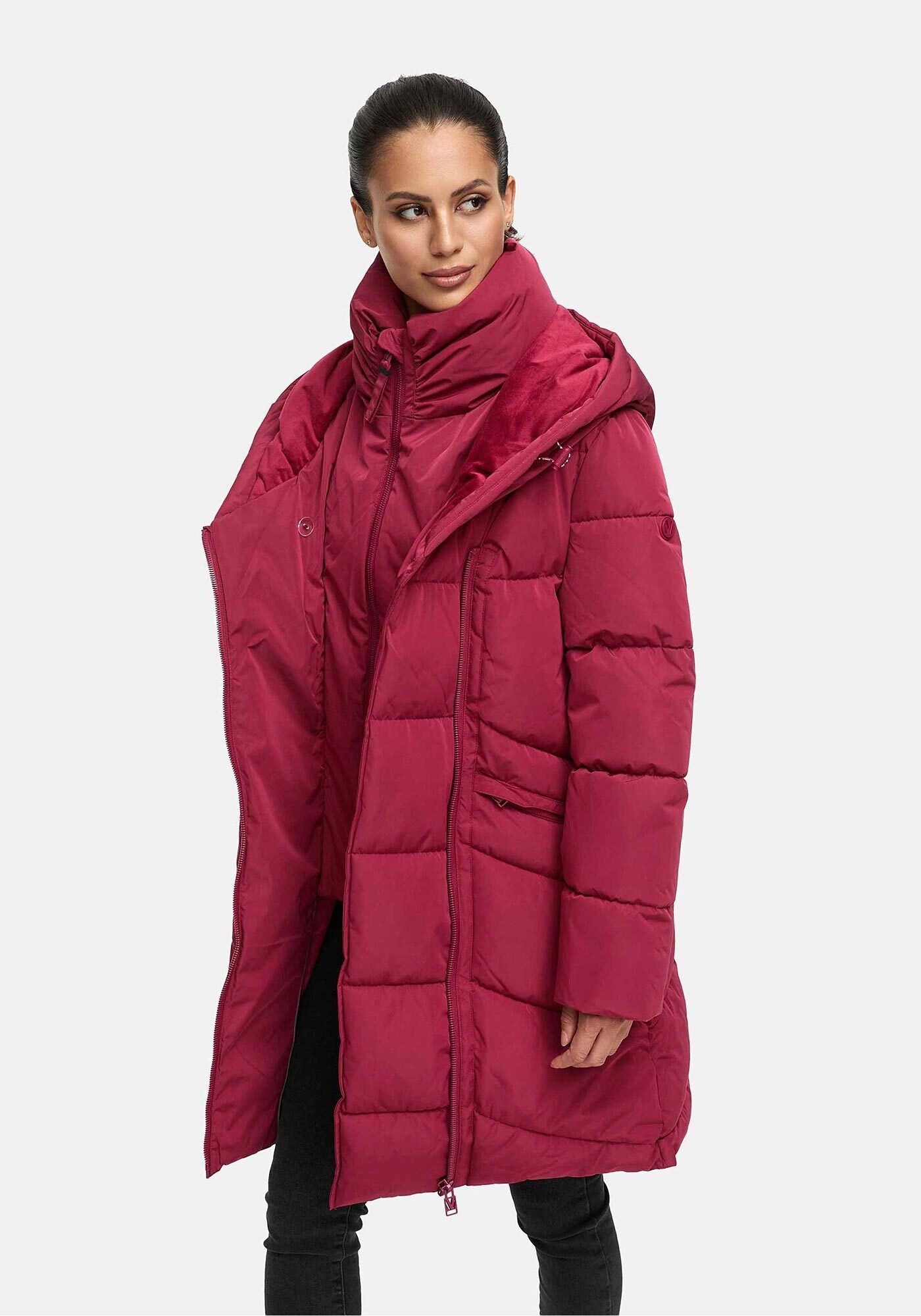 Marikoo Winterjacke »Marikoo Virenaa 16 Steppmantel N106«
