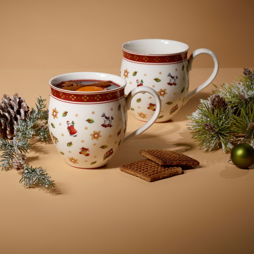 Villeroy & Boch Becher »Henkelbecher Toys Toy's Delight 390 ml 2er Set bunt«