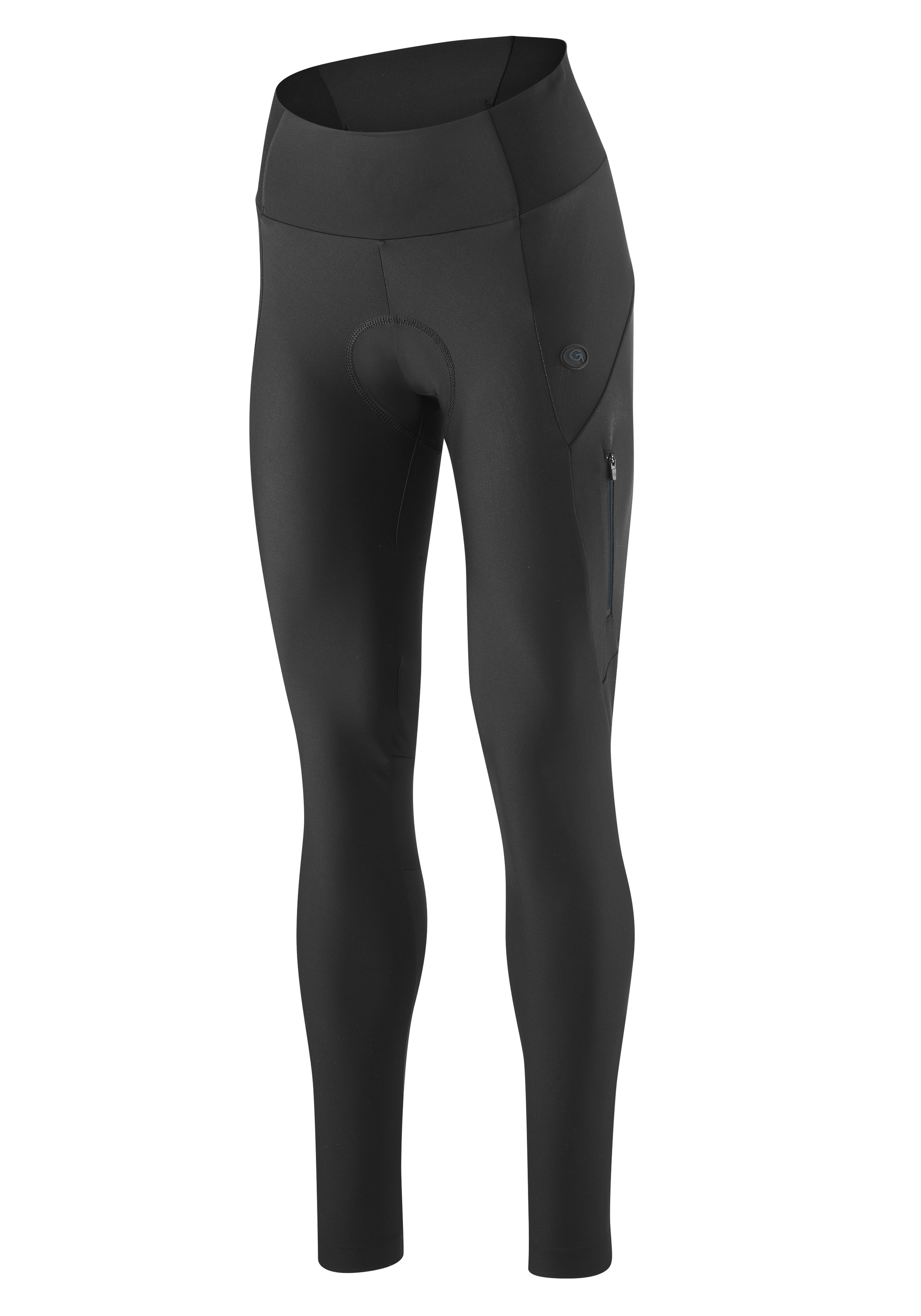 Gonso Fahrradhose »Essential Tight Cargo SC W«, Damen Radhose lang mit Sitzpolster, Radlerhose mit Taschen, Tight Fit