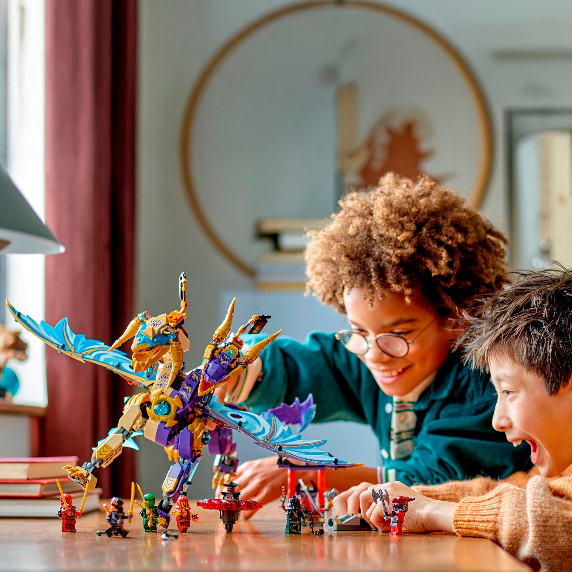 LEGO® Konstruktionsspielsteine »Lichtbogendrache (71836), LEGO® Ninjago«, (869 St.), Made in Europe