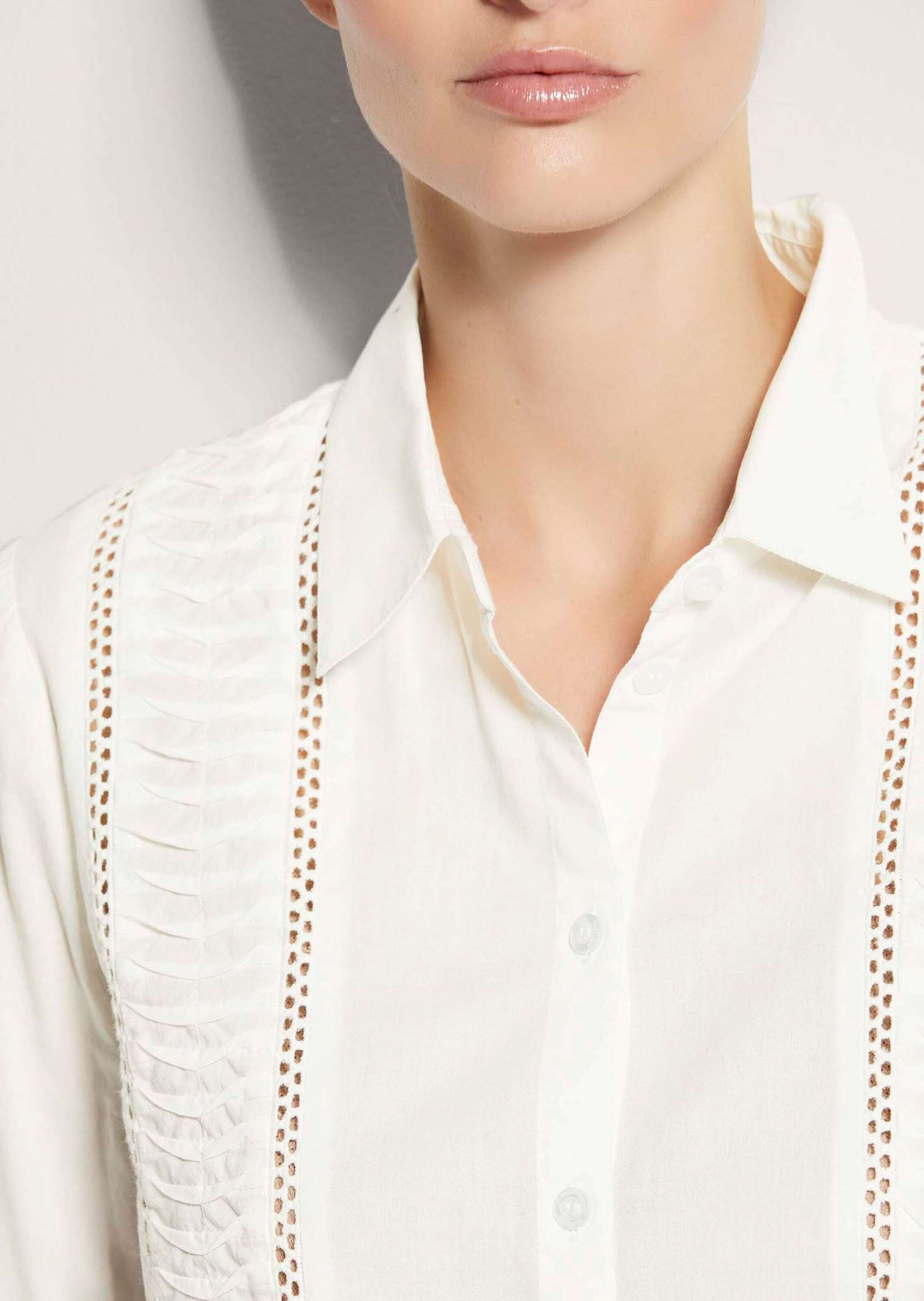 MADELEINE Hemdbluse »Bluse Bluse mit Cut Outs«
