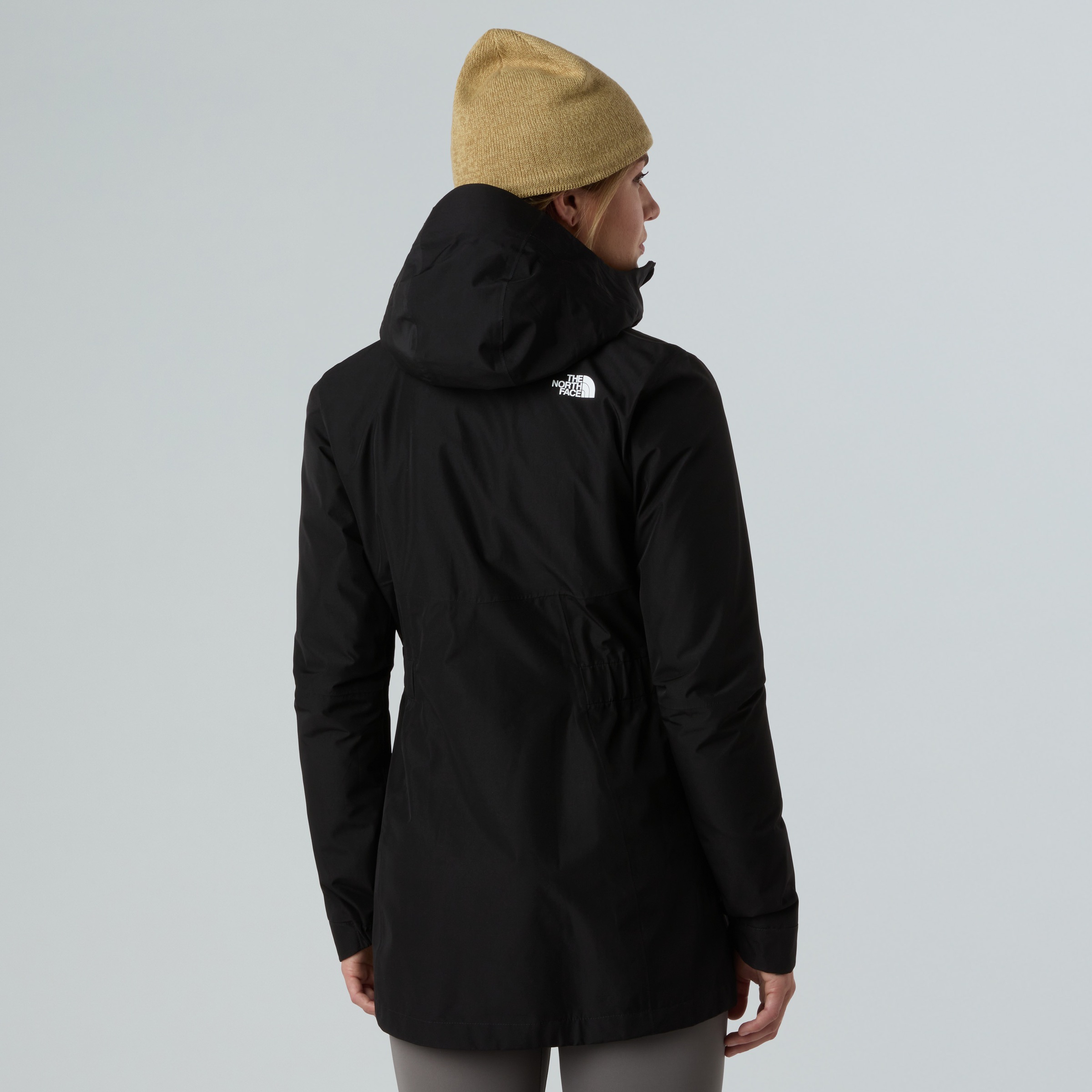 The North Face Funktionsmantel »W HIKESTELLER PARKA SHELL JACKET«, (1 tlg.), Wasserdicht, winddicht, feminin – Übergangsjacke