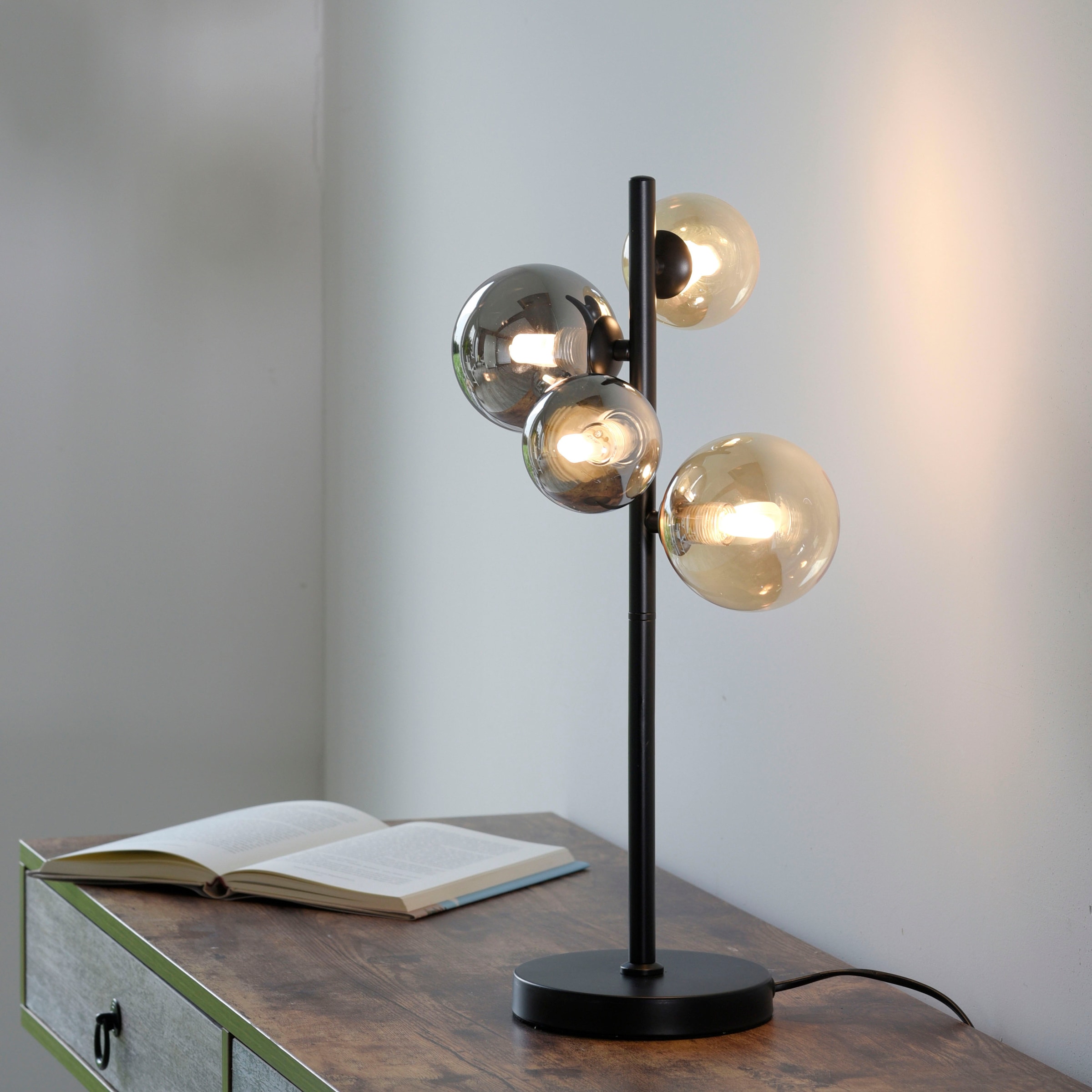 Paul Neuhaus Tischleuchte »POPSICLE«, 4 flammig, Leuchtmittel G9 | LED wechselbar