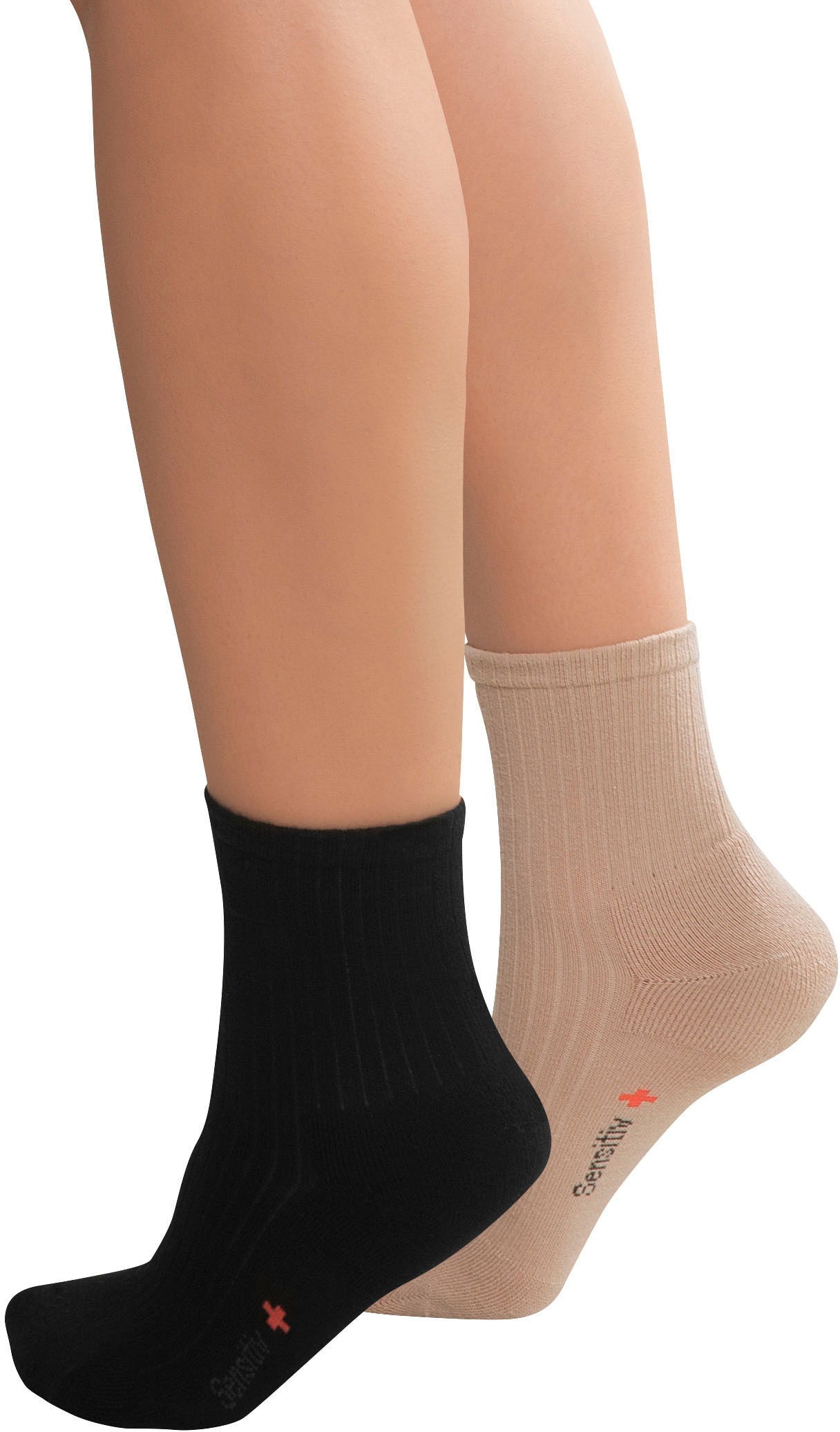 Fußgut Diabetikersocken »Sensitiv Socken«, (2 Paar), für empfindliche Füße