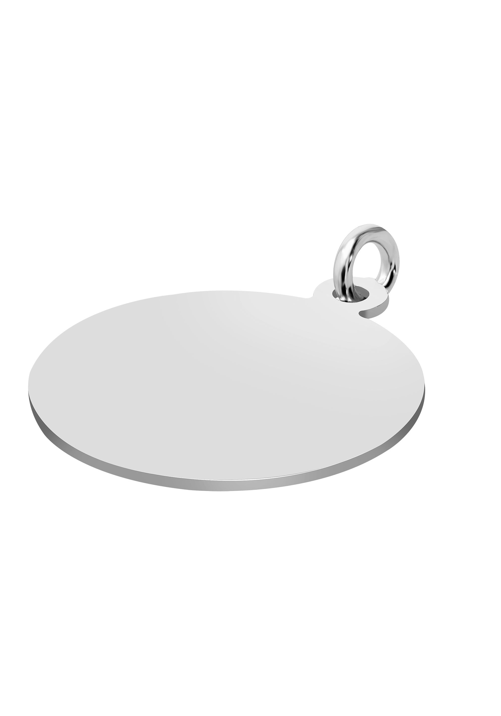 AKZENT Anhänger mit Gravur »"Mazza" aus 925 Sterlingsilber, rhodiniert, langlebig«