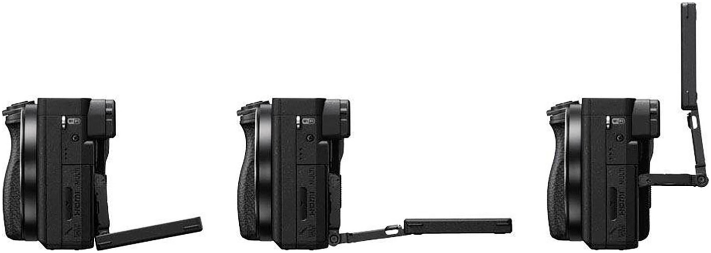 Sony Kompaktkamera »Alpha 6400 + 16-50mm Objektiv«, 24,2 MP, Bluetooth