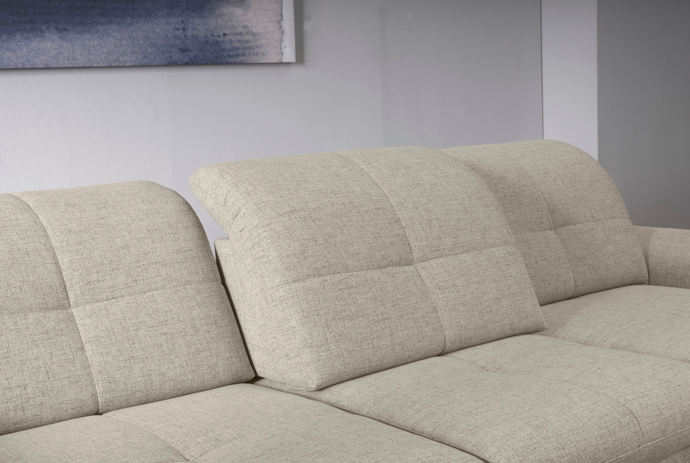 alina Ecksofa »Melina« In 2 Breiten, Wahlweise mit und ohne Bettfunktion