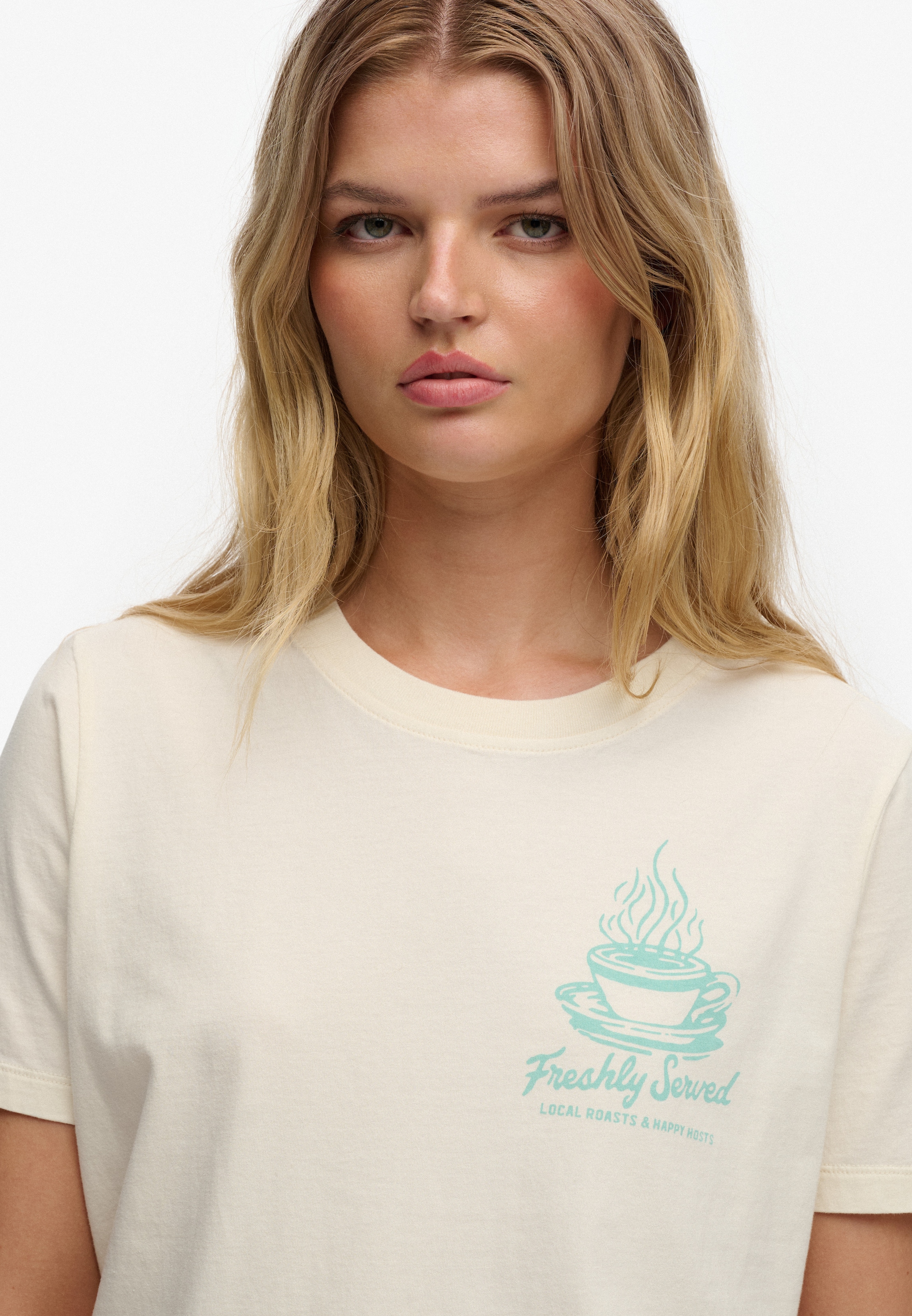 Superdry Print-Shirt »ROADSIDE TRADE RELAXED TEE«