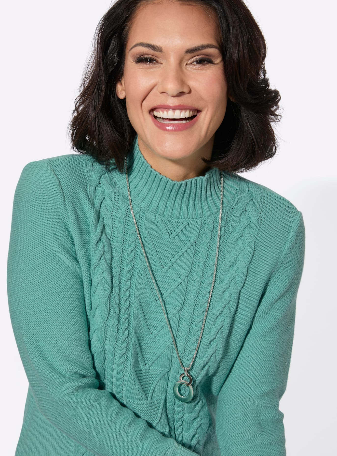 Casual Looks Stehkragenpullover »Stehkragen-Pullover«
