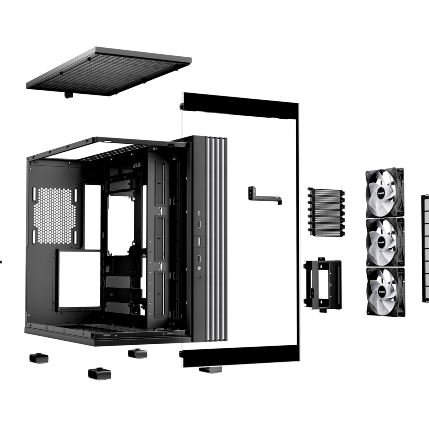 be quiet! PC-Gehäuse »LIGHT BASE 600 LX Black«