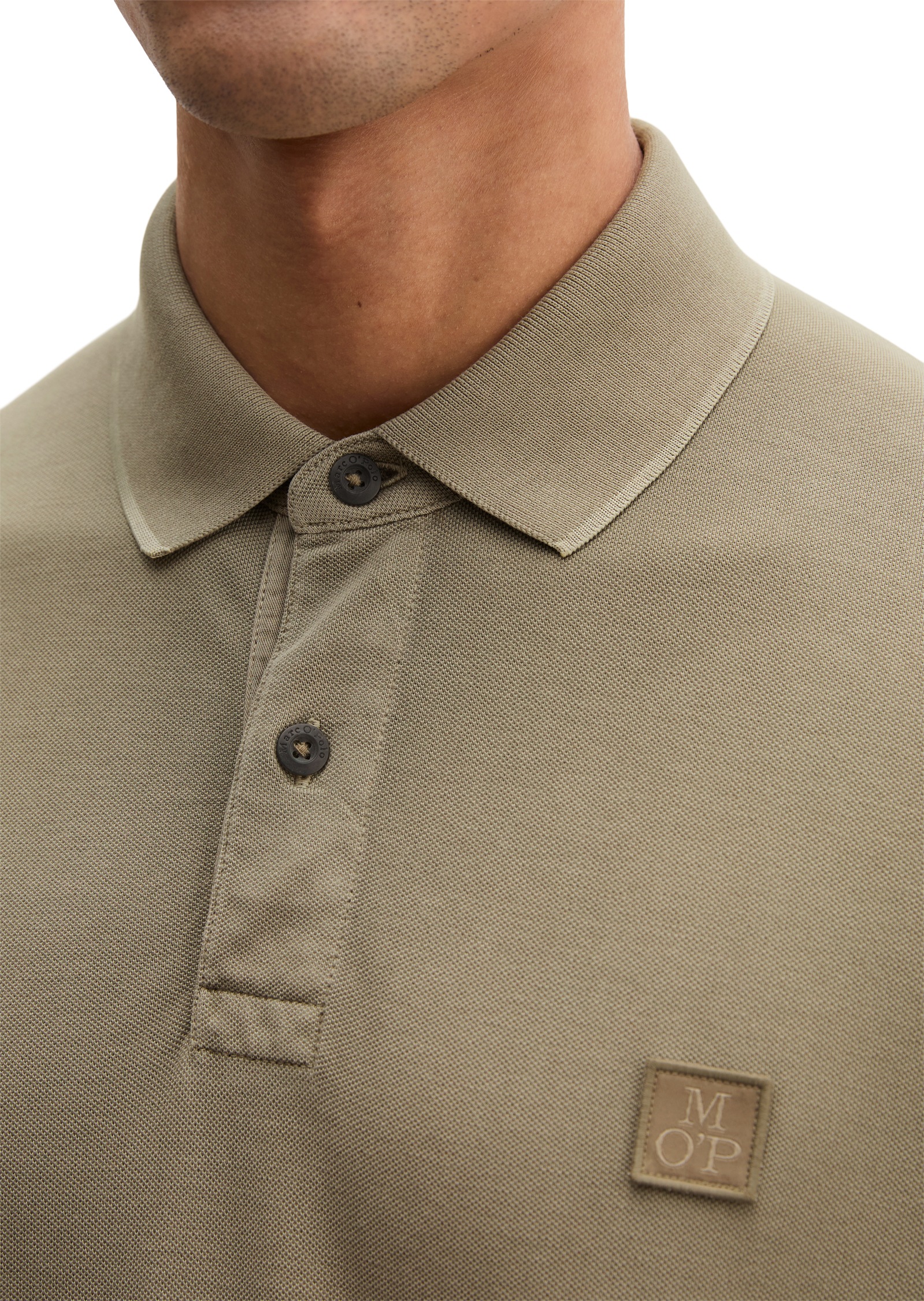 Marc O'Polo Poloshirt weiches Tragegefühl, regular Fit, Logopatch auf der Brust
