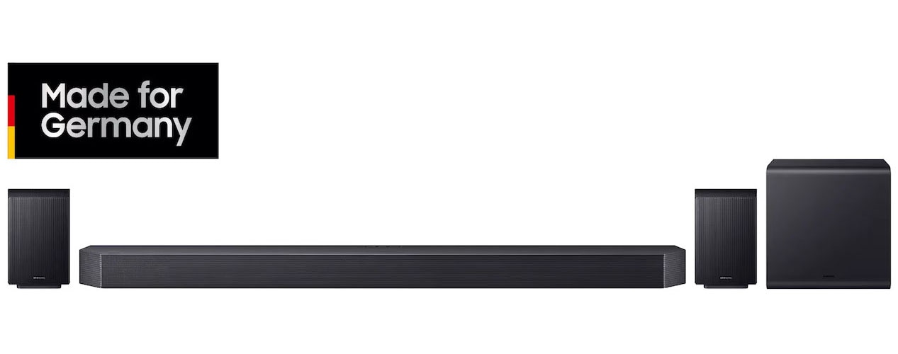 Samsung Soundbar »HW-Q995GH« 11.1.4 (Bluetooth | WLAN (WiFi) Bassregelung | Lautstärkeregelung | Nacht Modus | Pairing )