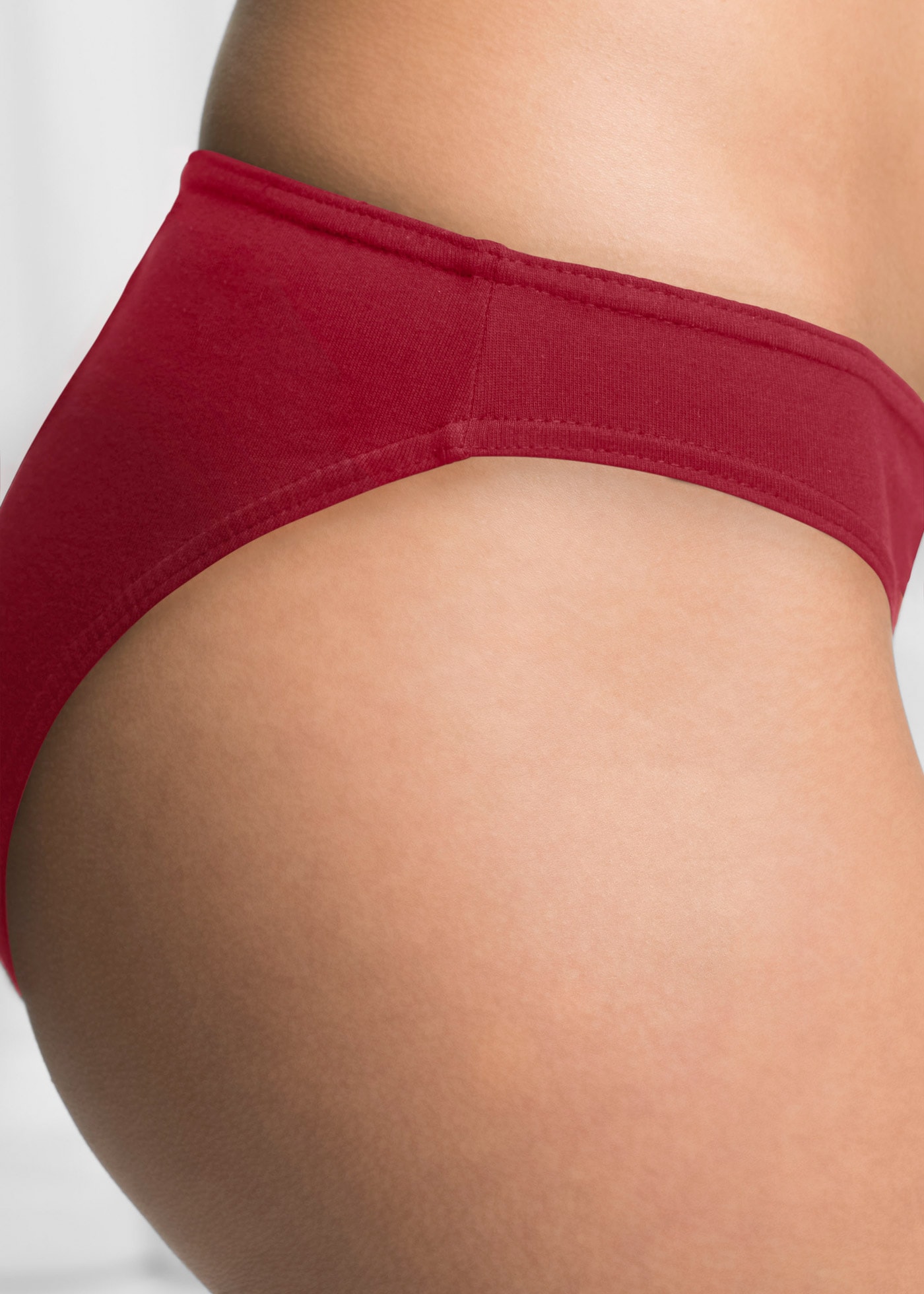 bonprix Slip »Slip (10er Pack)« Packung, 10, 10 Stk. bequeme Passform, aus Baumwolle, verschiedene Farben, im 10er Pack