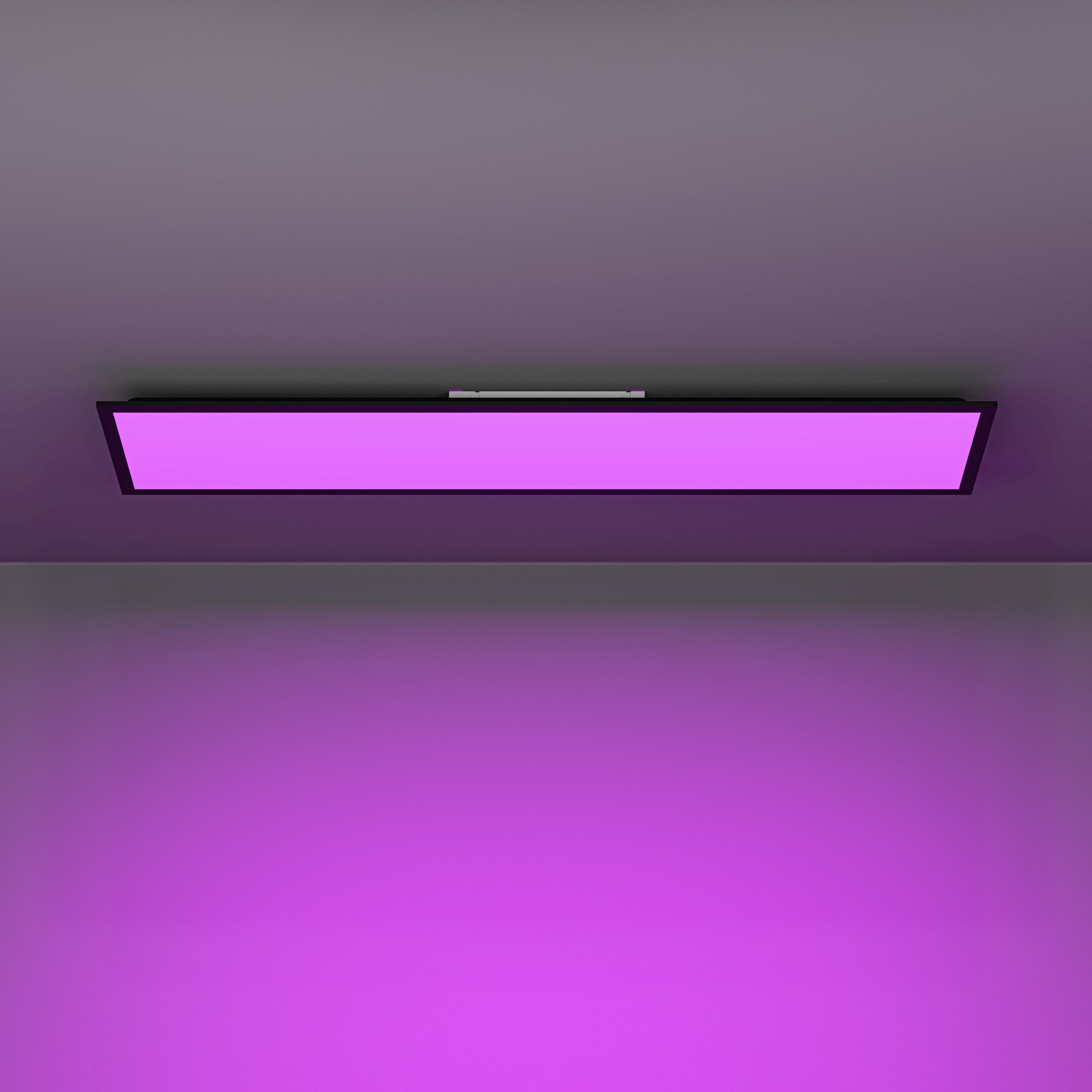 EGLO LED Deckenleuchte »MORADILLO-Z Deckenlampe - Stahl - LED - 28W - IP20« LED-Modul 1 Stk. Kaltweiß | Neutralweiß | RGB | Warmweiß Wohzimmerlampe, Esszimmerlampe, Schlafzimmer, L119,5 x B14,5 x H6,1 cm