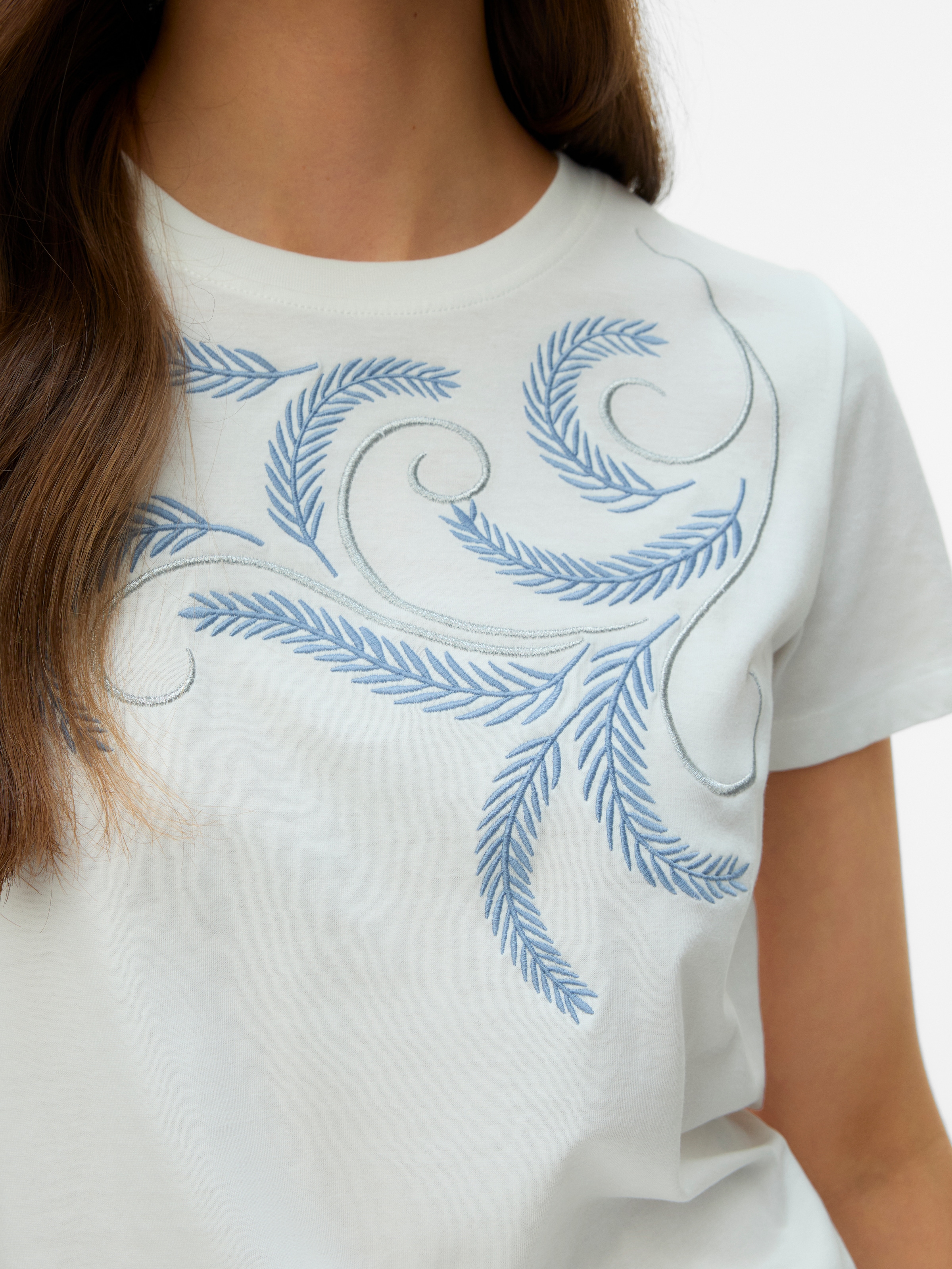 Vero Moda Kurzarmshirt »VMGLOW SS TOP BOX JRS« Baumwolle