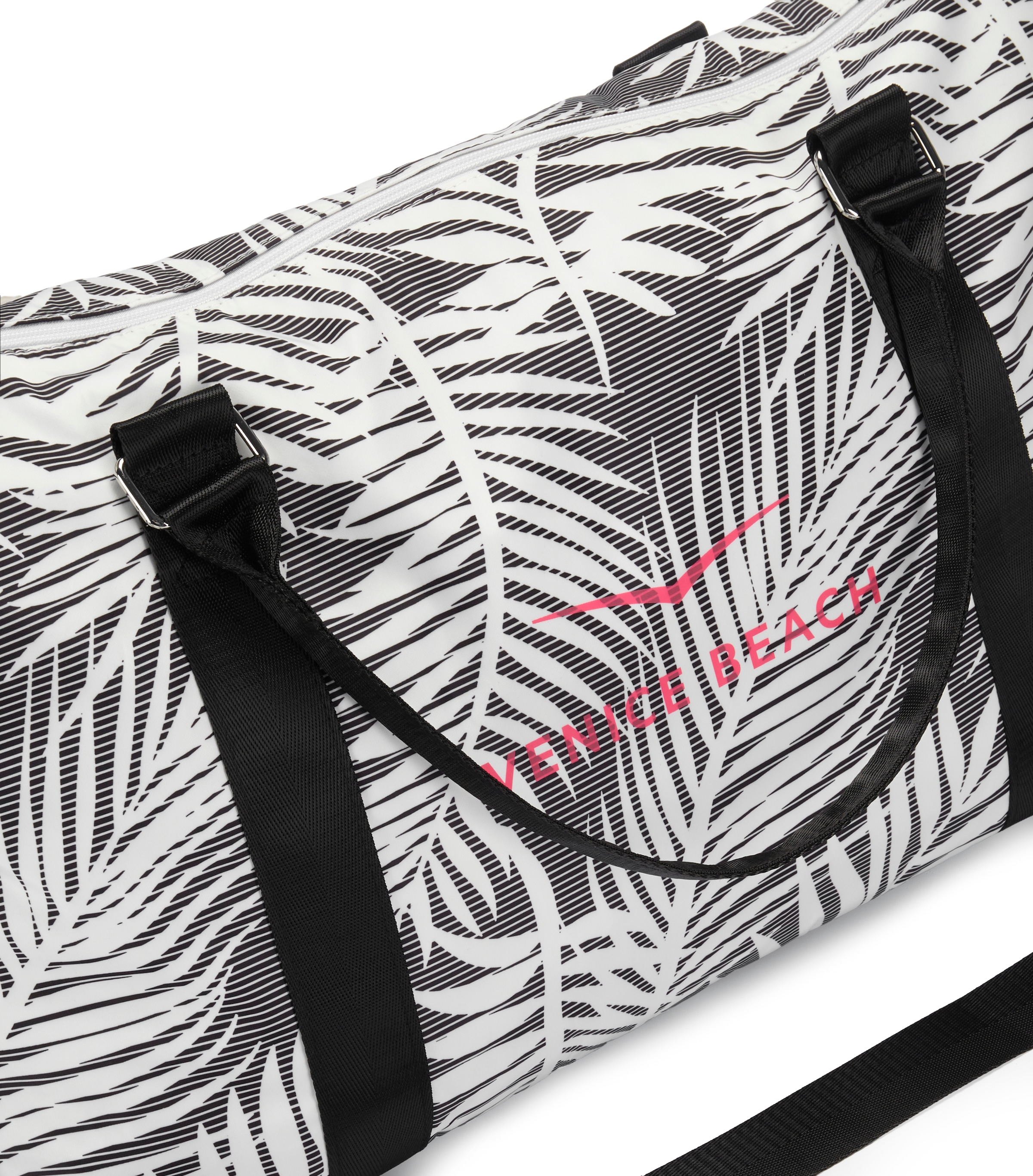 Venice Beach Sporttasche »große Umhängetasche, Wellnesstasche, Saunatasche, Reisetasche« Weekender, Strandtasche mit modischem Druck VEGAN