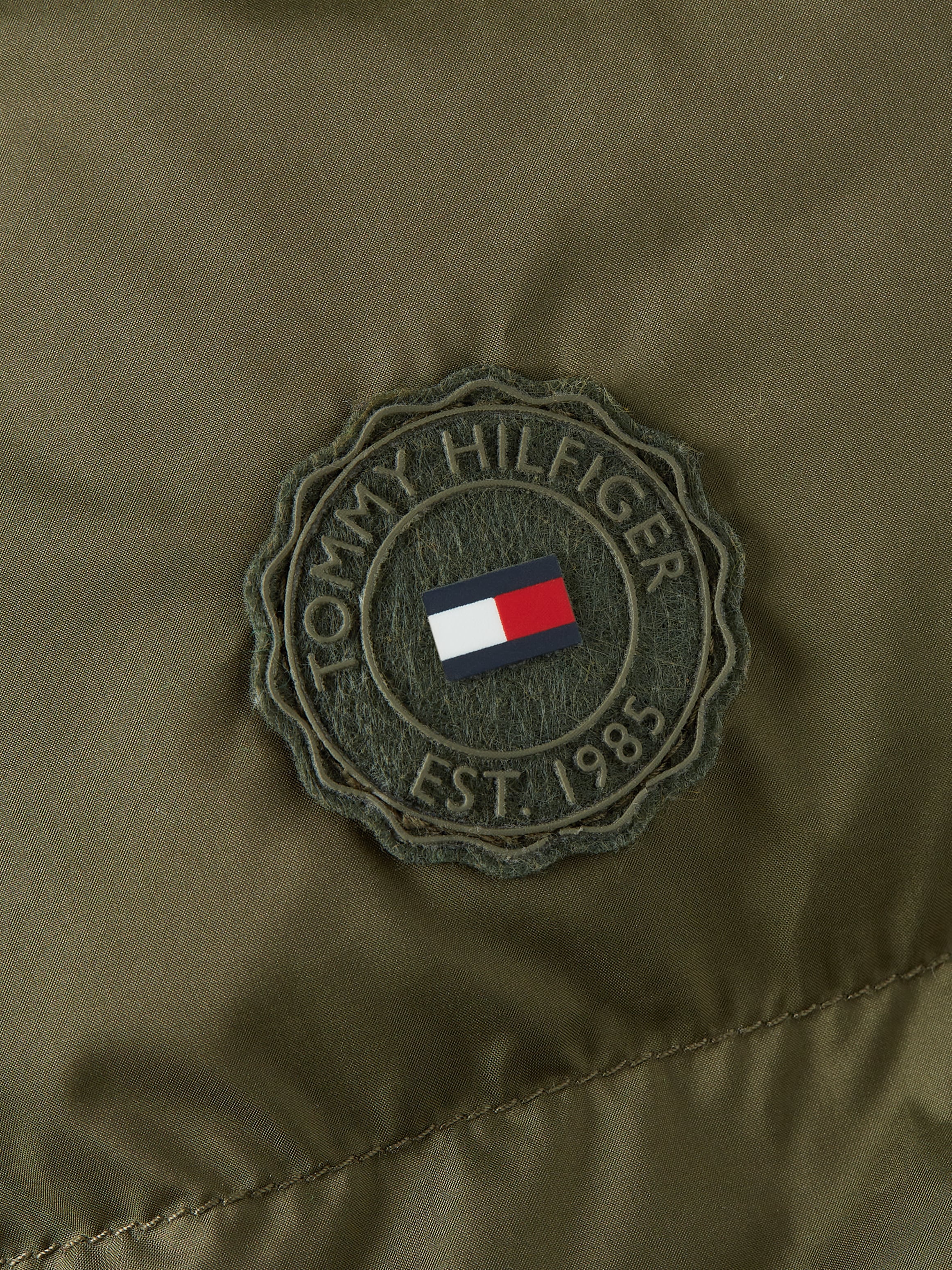 Tommy Hilfiger Langmantel, mit Logoprägung