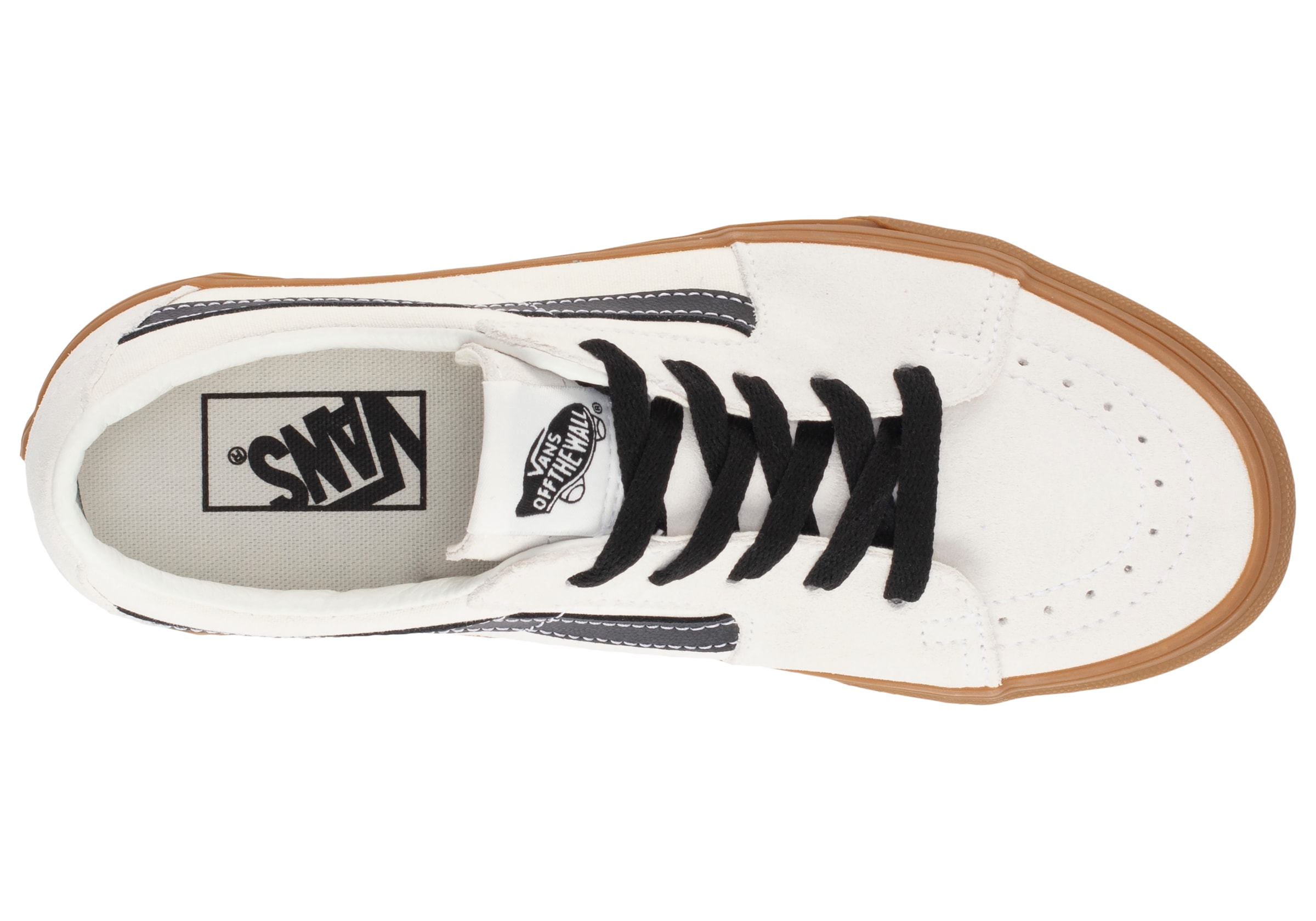 Vans Sneaker »SK8-Low«, mit kontrastfarbenem Logo an der Ferse