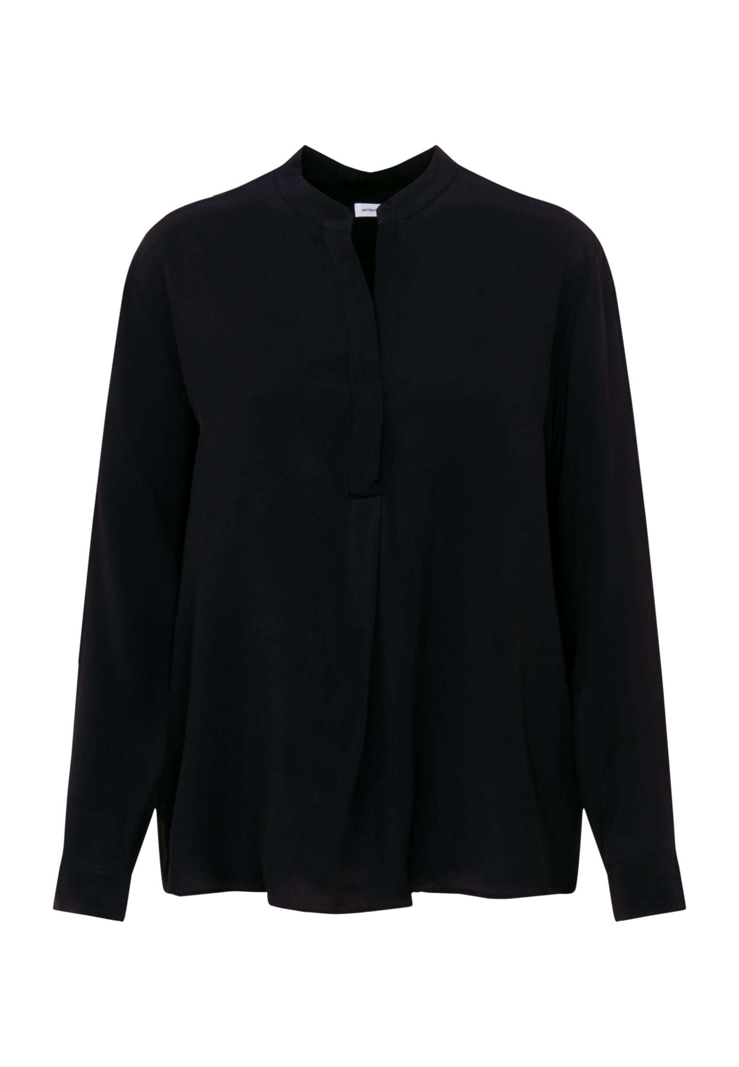 seidensticker Klassische Bluse »Schwarze Rose« 1/1 V-Neck Uni