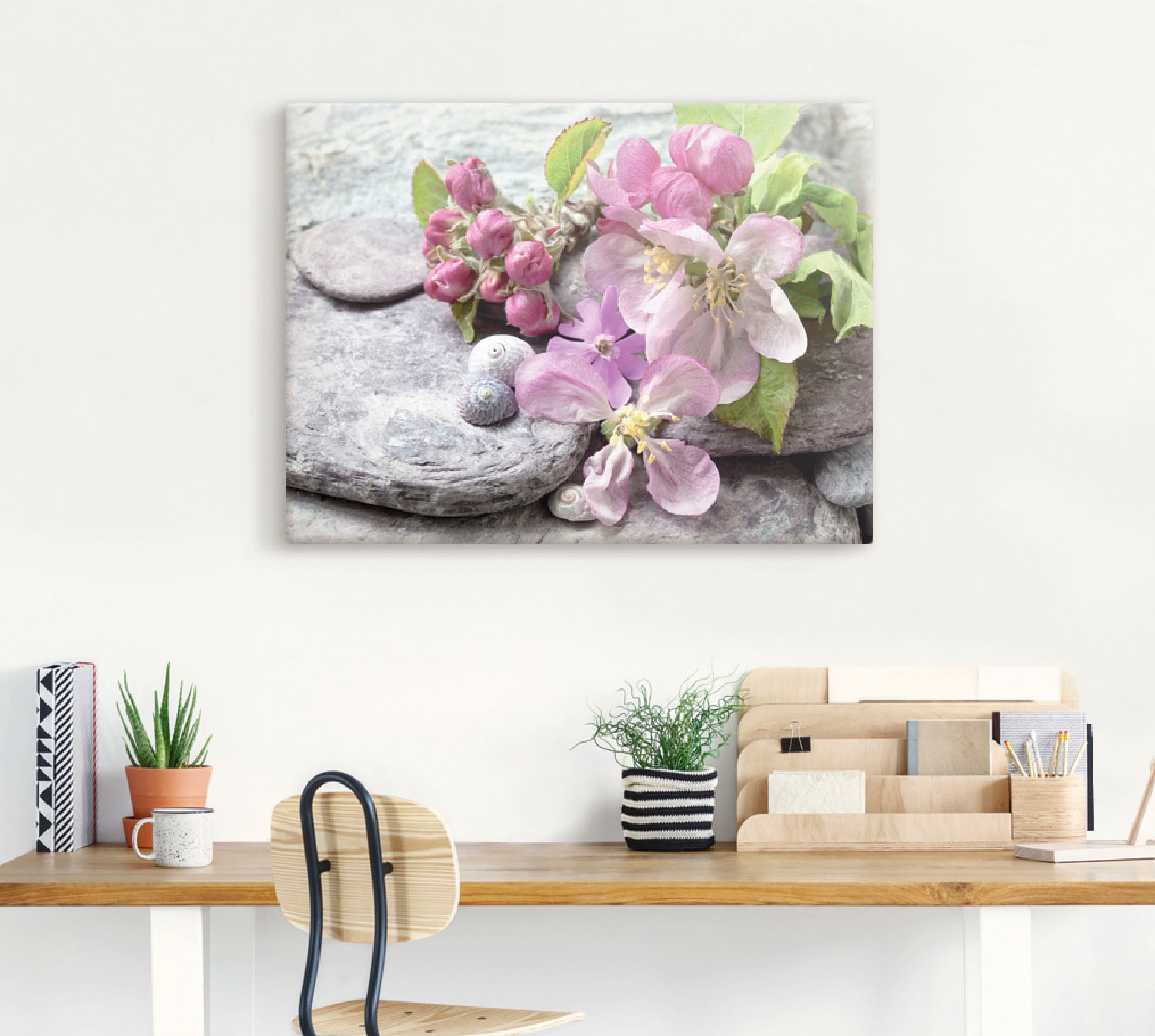 Artland Wandbild »Apfelblüten«, Blumen, (1 St.), als Leinwandbild, Poster, Wandaufkleber in verschied. Größen