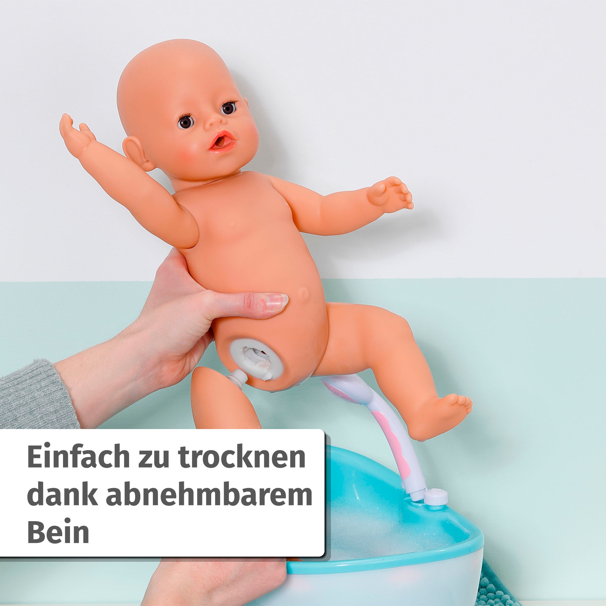 Baby Born Babypuppe »Jonas, 43 cm«, (Set, 11 tlg.), mit 10 lebensechten Funktionen