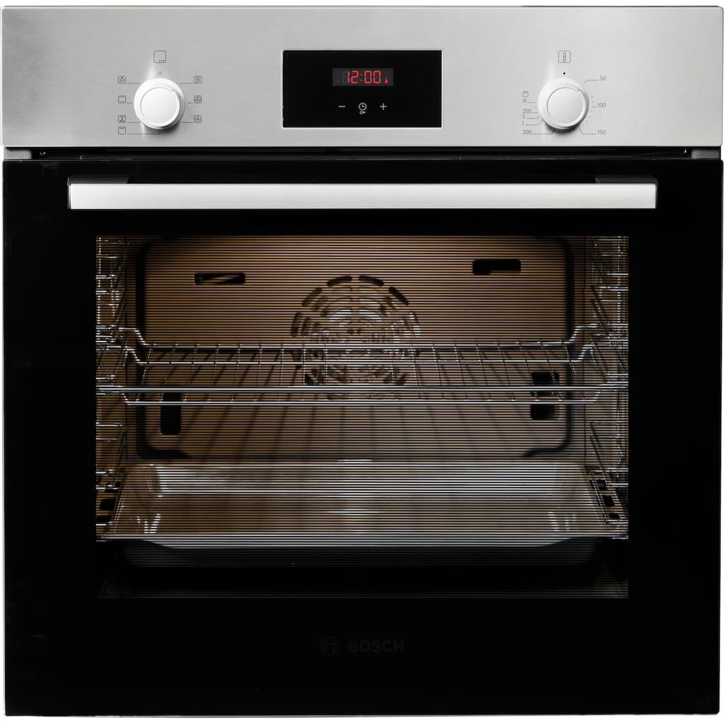 BOSCH Backofen-Set »HBD231VR61«, HBF133BR0, mit Teleskopauszug nachrüstbar, ecoClean Direct