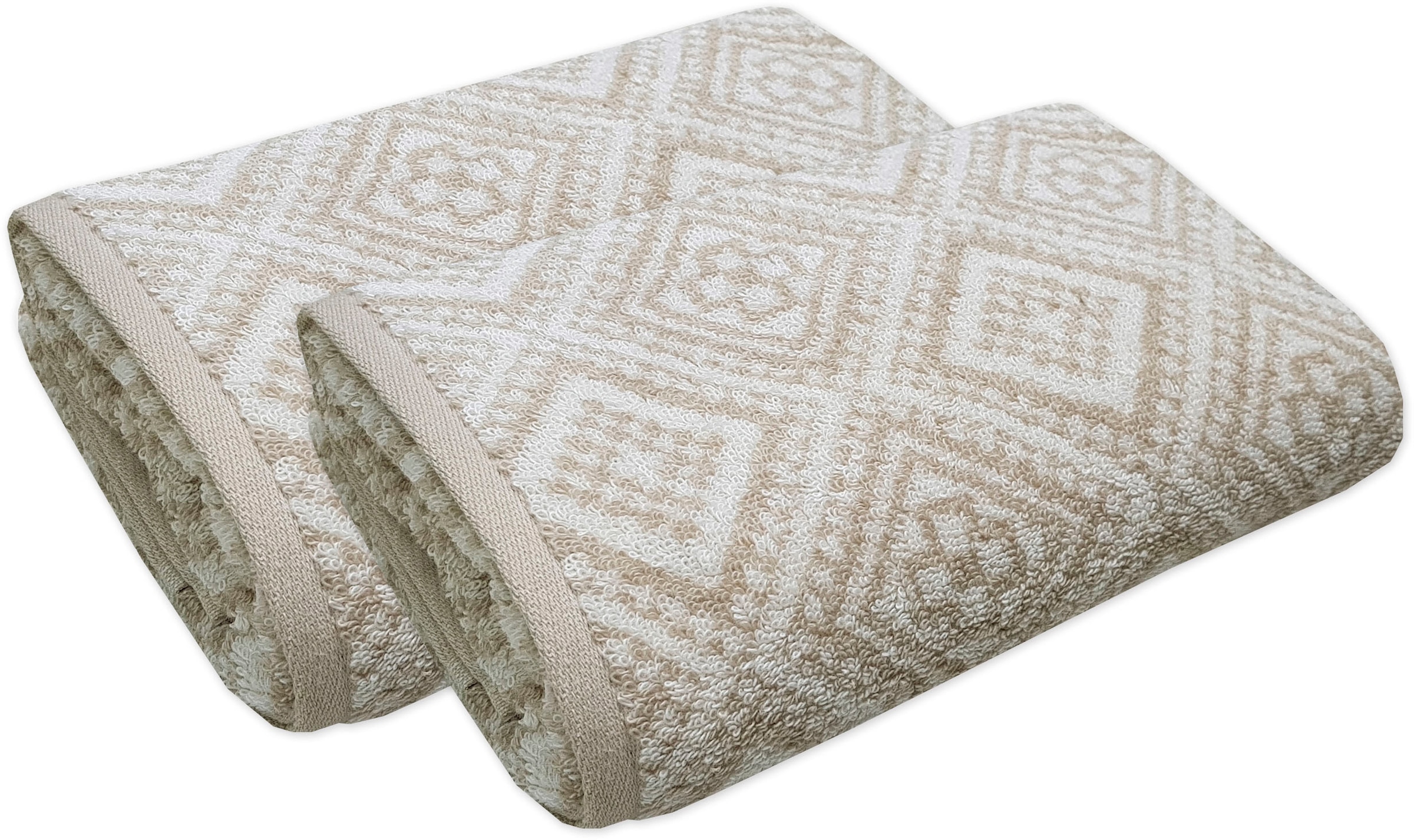 framsohn frottier Handtücher »Arabeske«, (2 St.), skandinavisch gemustert,  hergestellt in Österreich im OTTO-Shop