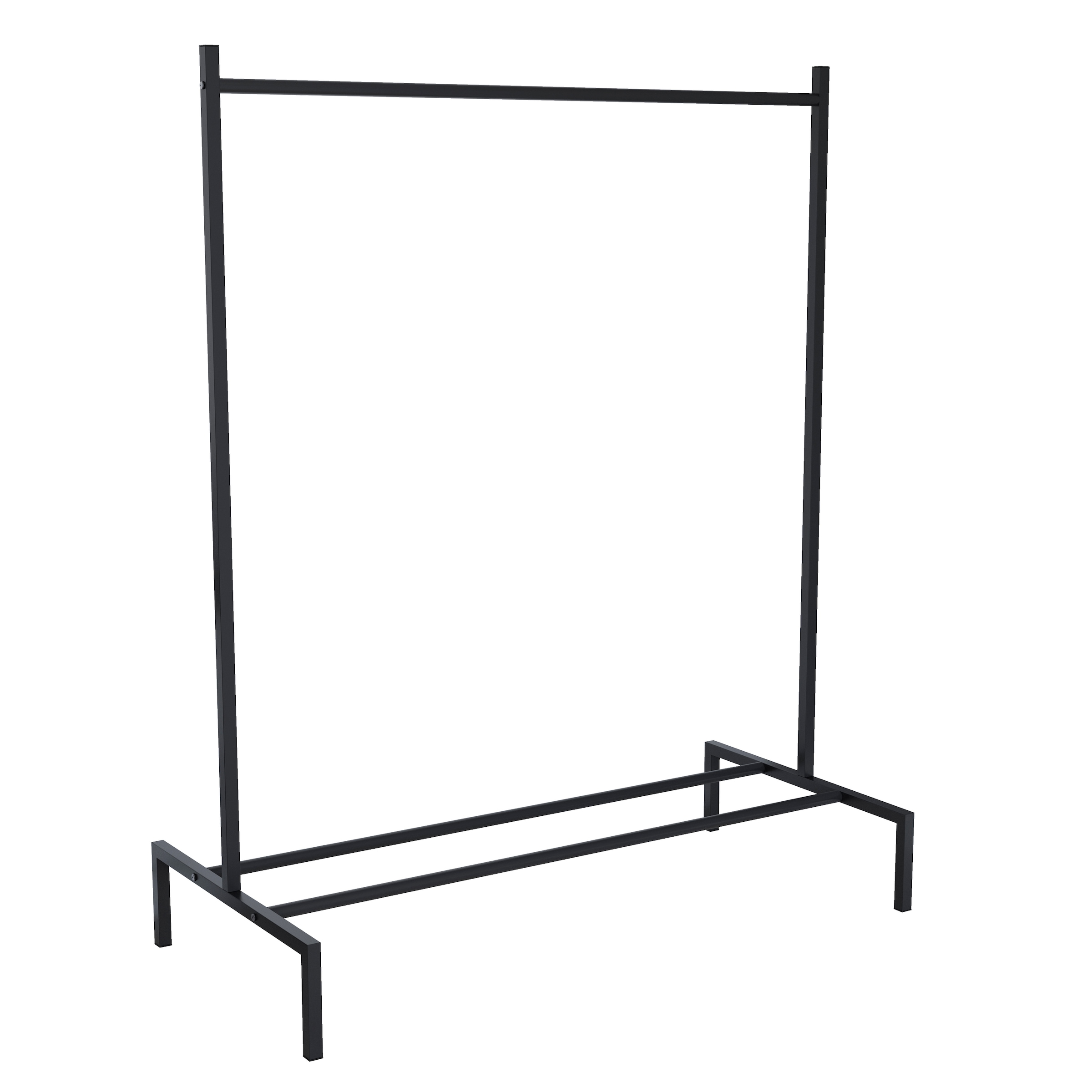 VCM Kleiderschrank »VCM Metall Kleiderschrank | offener Schrank | begehbarer | Kleiderständer| Maße ca. H. 132 x B. 103 x T. 52 cm - Labol S«, (1 St.)
