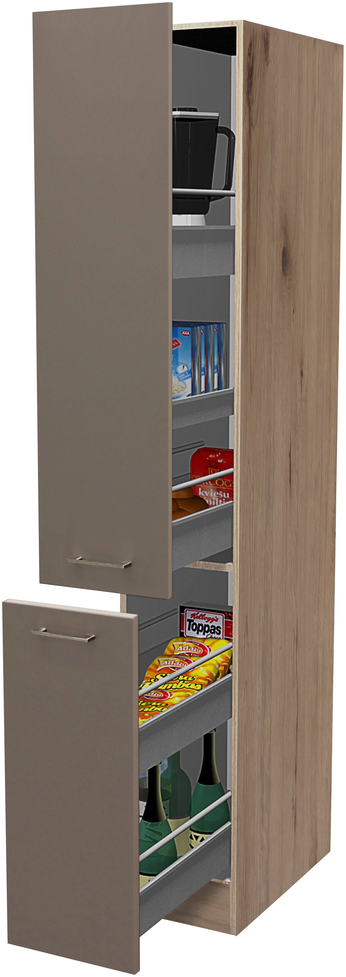 Flex-Well Apothekerschrank »Riva«, (B x online x cm, bei Ablagen 57 mit 200 5 30 kaufen T) OTTO x H x