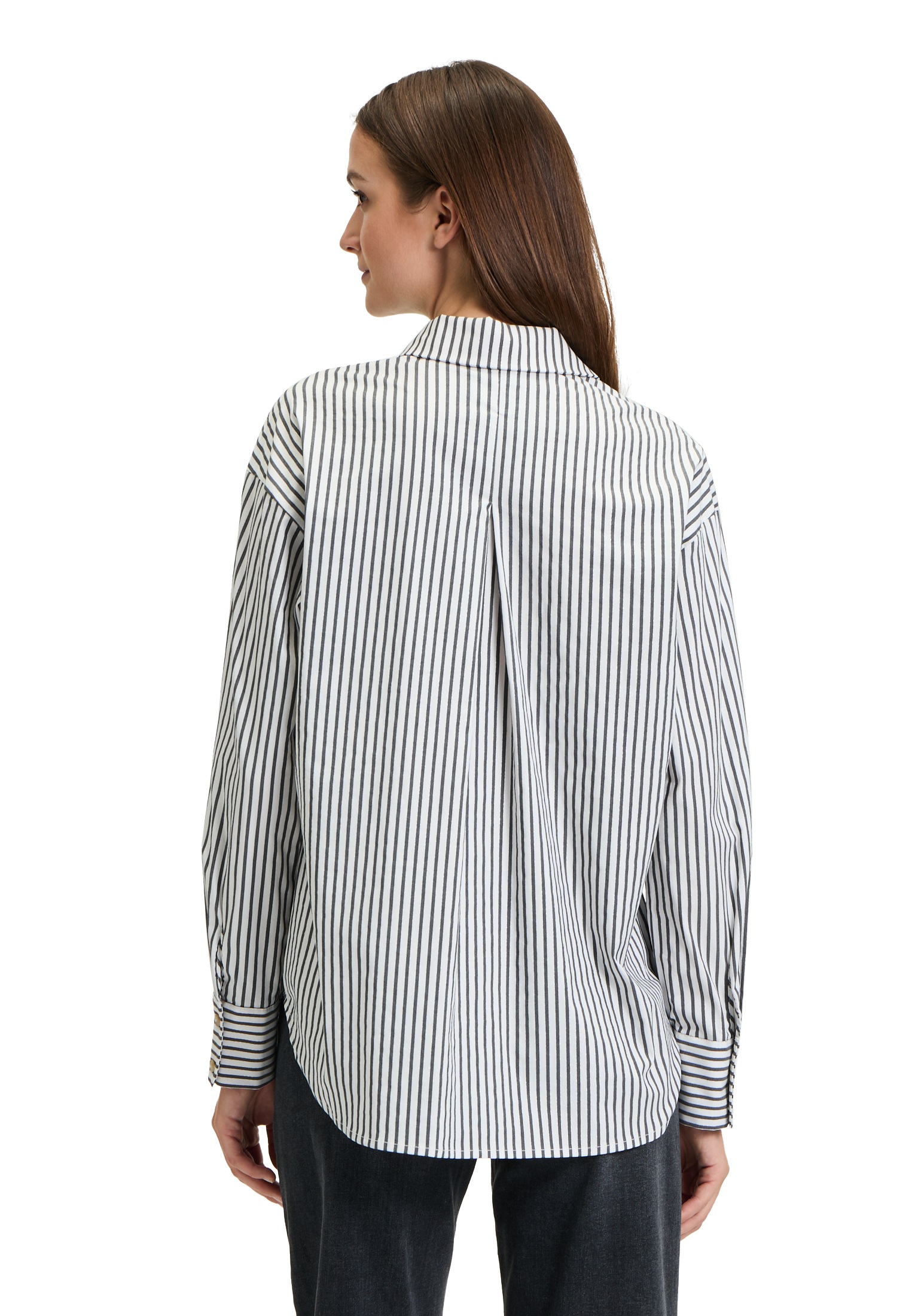 Betty&Co Hemdbluse »Hemdbluse mit Streifen«