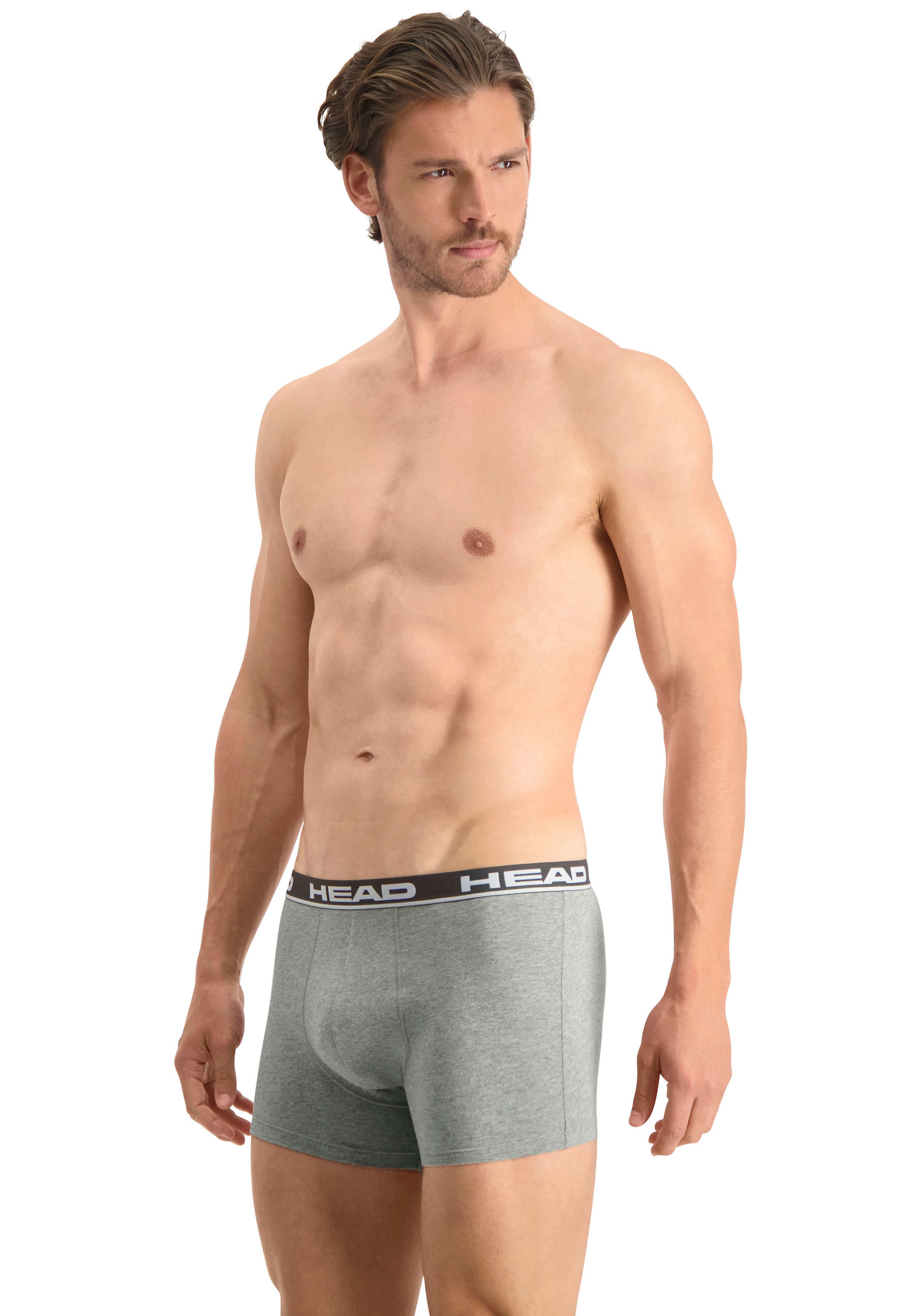 Head Boxershorts »HEAD BASIC BOXER 2P« 2er Pack,  mit elastischem Logobund