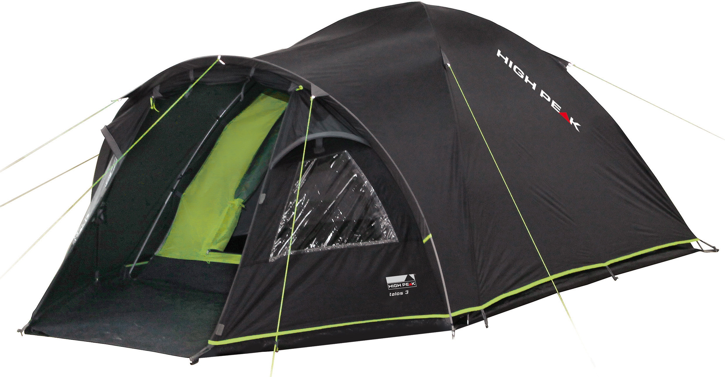High Peak Kuppelzelt »Talos 4« 4 Personen Set in bunt, Größe B/H/L: 250 cm x 135 cm x 330 cm