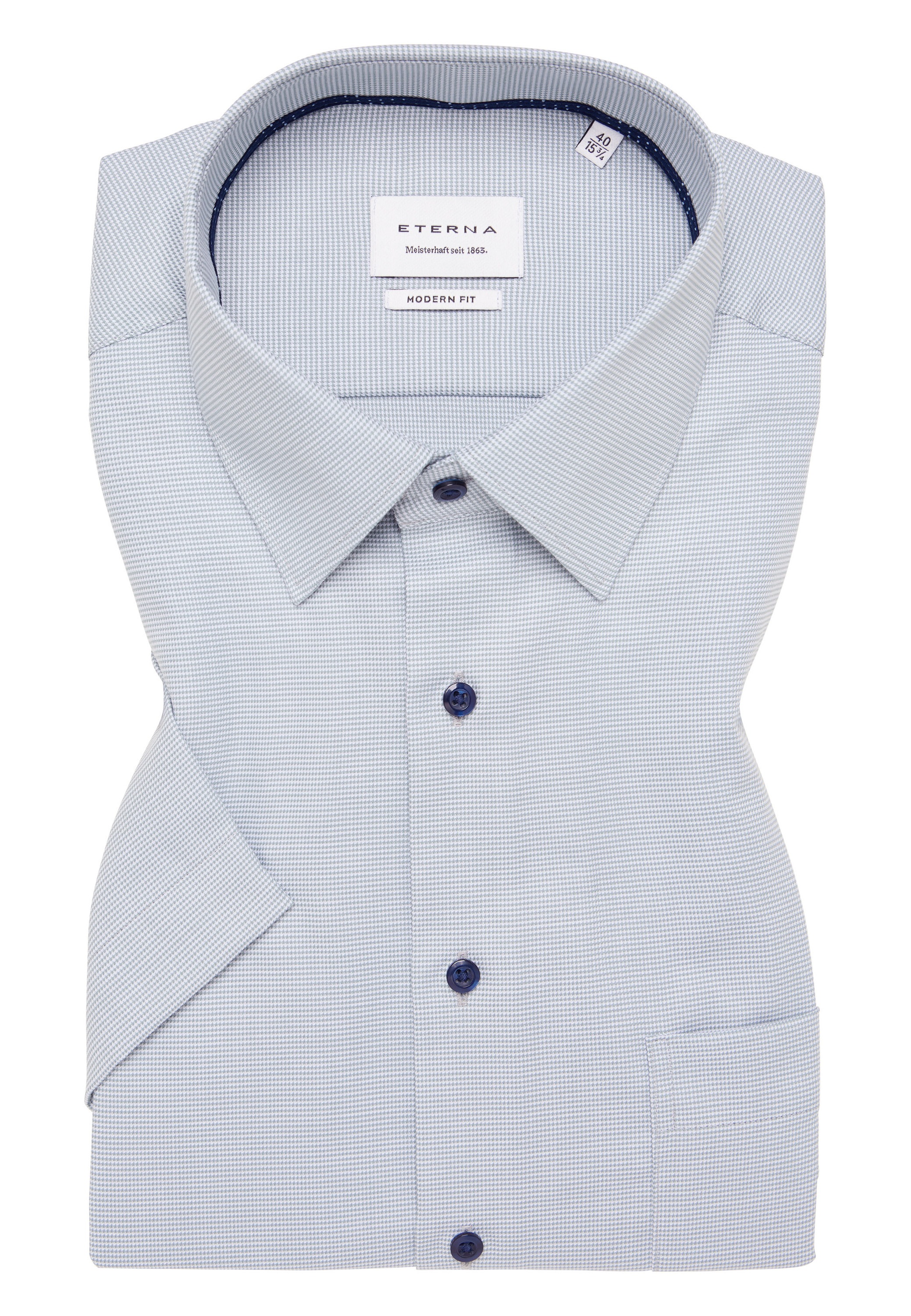 Eterna Kurzarmhemd »MODERN FIT«, NON IRON (bügelfrei)