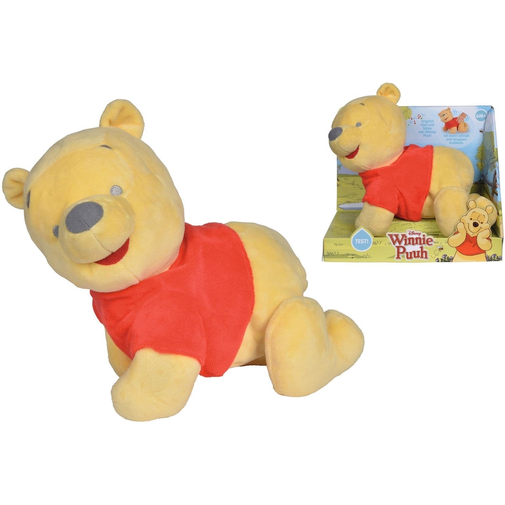 SIMBA Kuscheltier »Disney Winnie the Pooh, Krabbel mit mir«