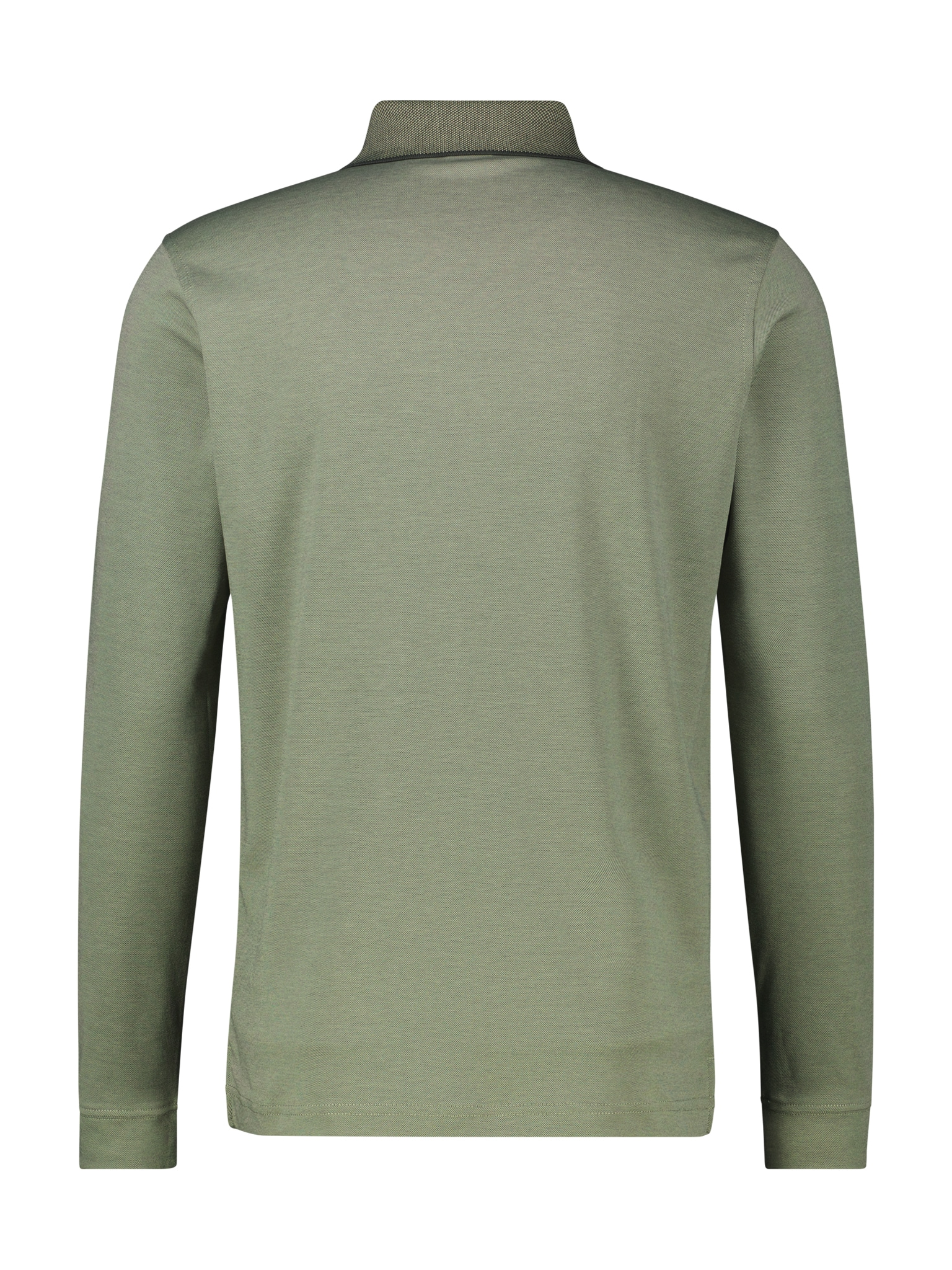 LERROS Langarm-Poloshirt, mit Logo-Stickerei