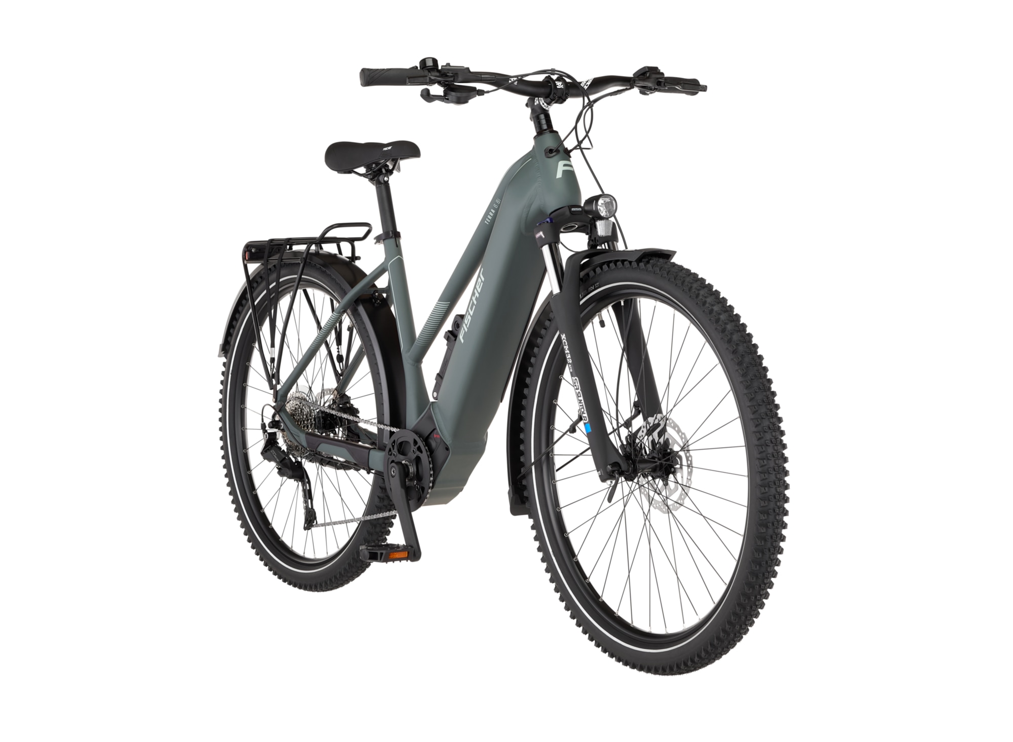FISCHER Fahrrad »TERRA 6.8I 711 ULTIMATE« 9 Gang Shimano Cues RD-U3020 Schaltwerk Mittelmotor