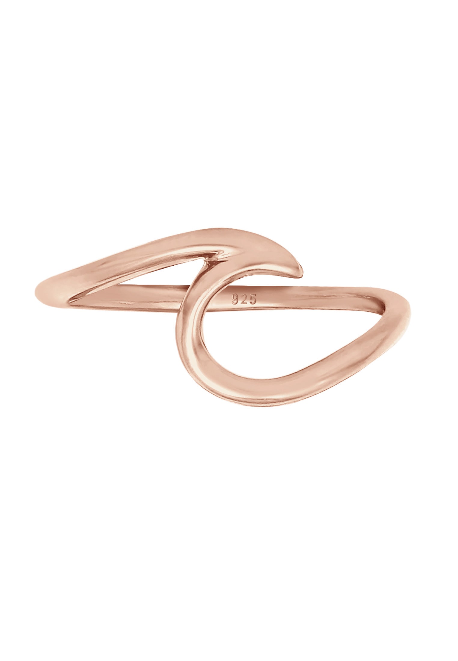 Elli Silberring »Ring Wellen Wave Maritim Meer 925 Silber«