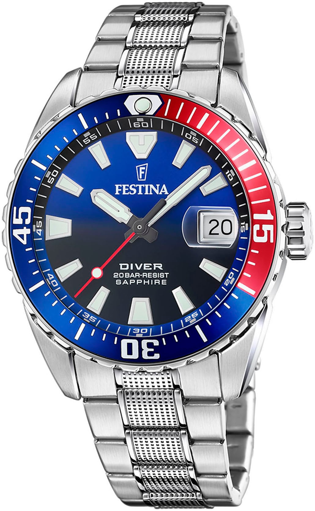 Festina Taucheruhr »The Originals/Diver«, Armbanduhr, Quarzuhr, Herrenuhr