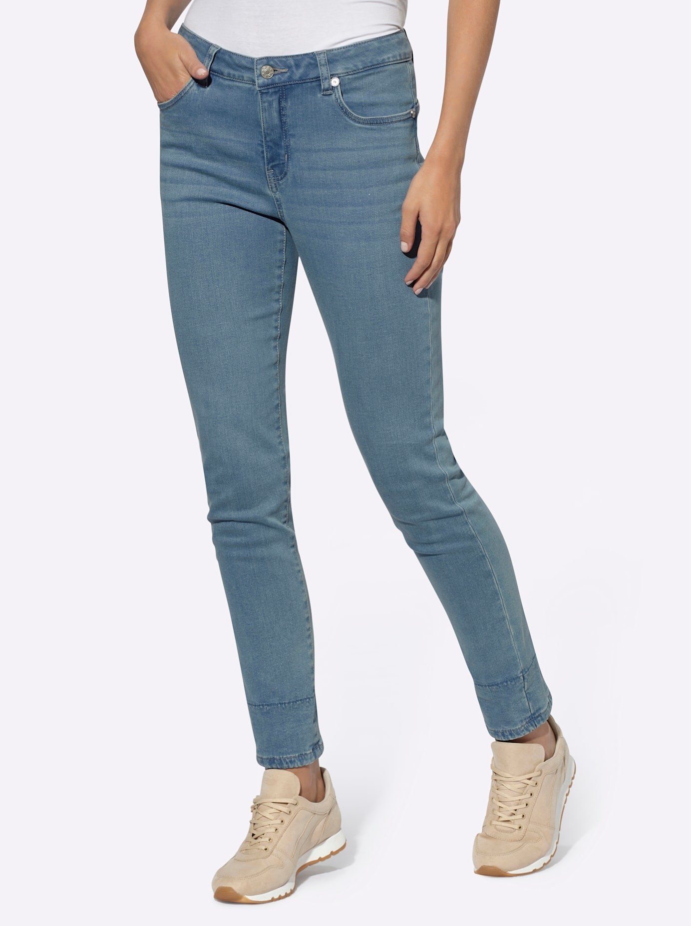 heine Push-up-Jeans, (1 tlg.)