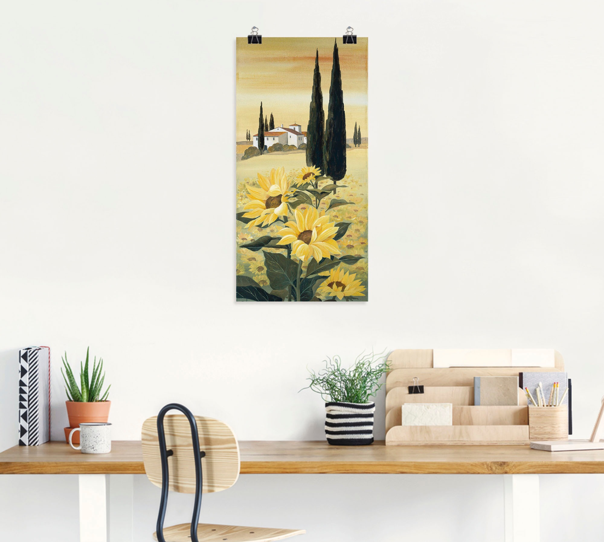 Artland Wandbild »Südliche Weite«, Blumen, (1 St.), als Leinwandbild, Poster, Wandaufkleber in verschied. Größen