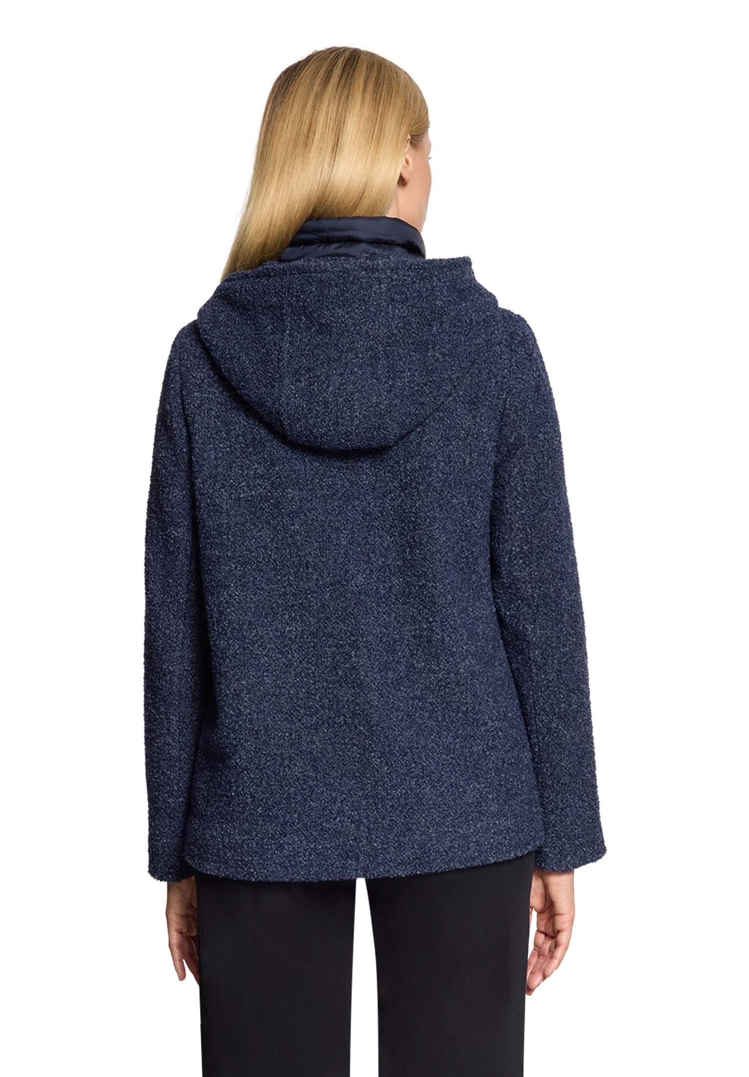 Gil Bret Fleecejacke ohne Kapuze mit Knopf-Verschluss
