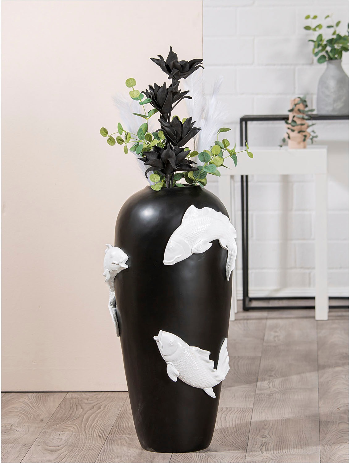 Bodenvase »Vase "Koi"«, (1 St.)